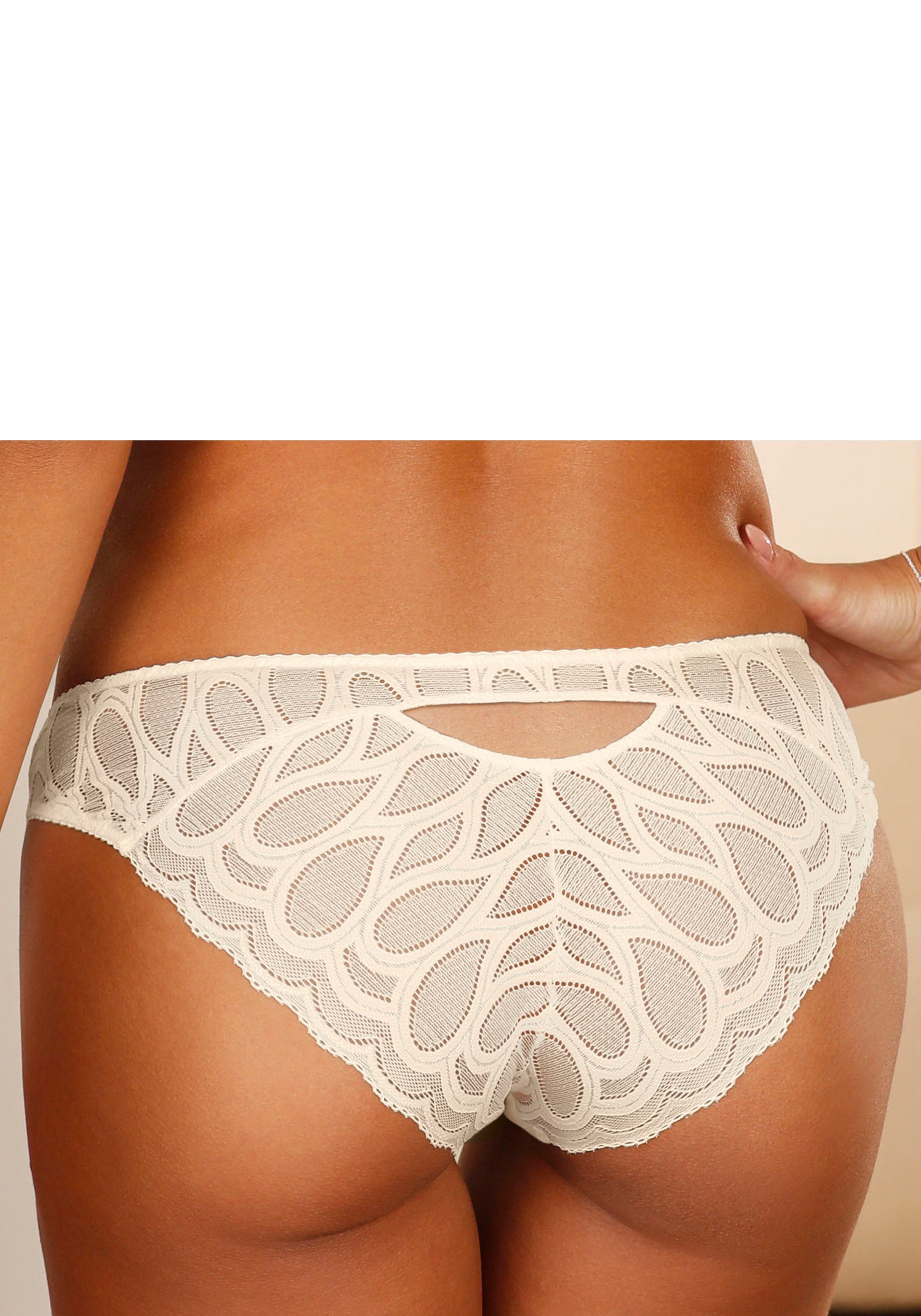 Lascana Tanga Evita met cut-out achter