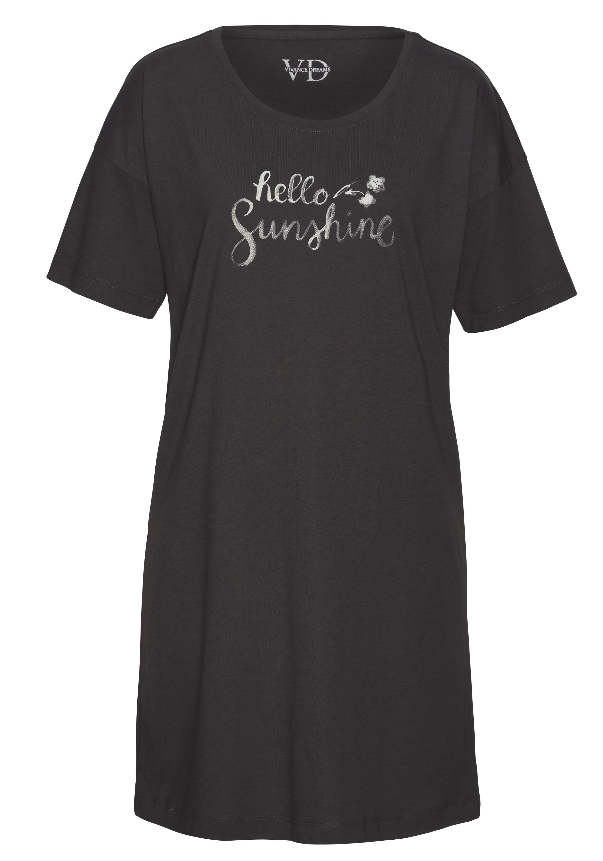 Vivance Dreams Nachthemd met frontprint