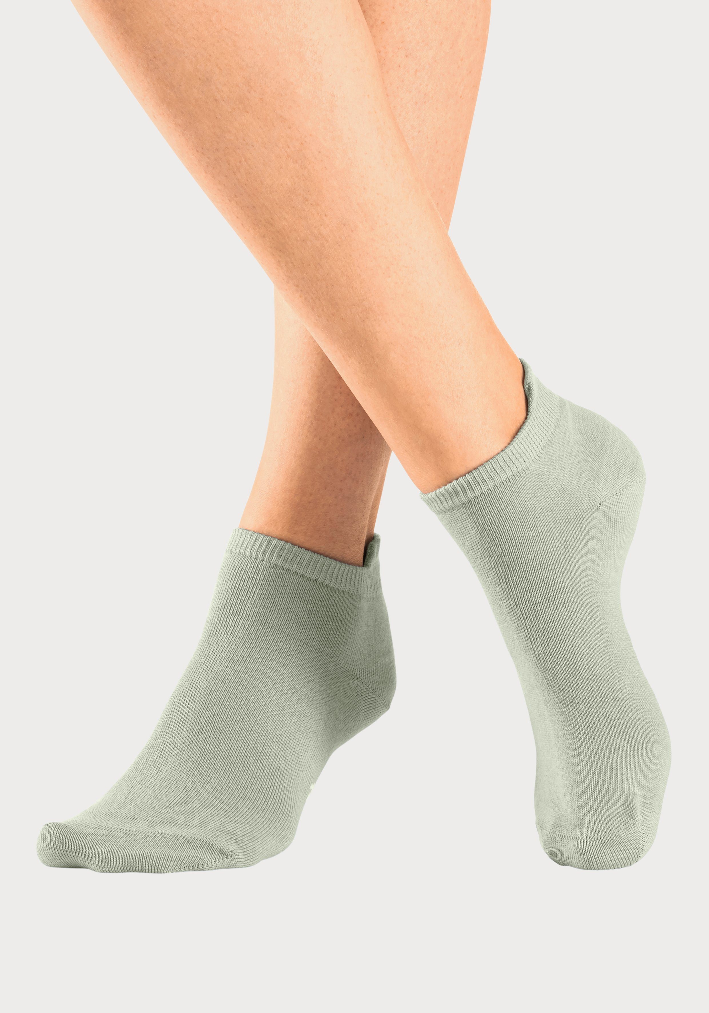 KangaROOS Sneakersokken met verhoogde boord (set 10 paar)