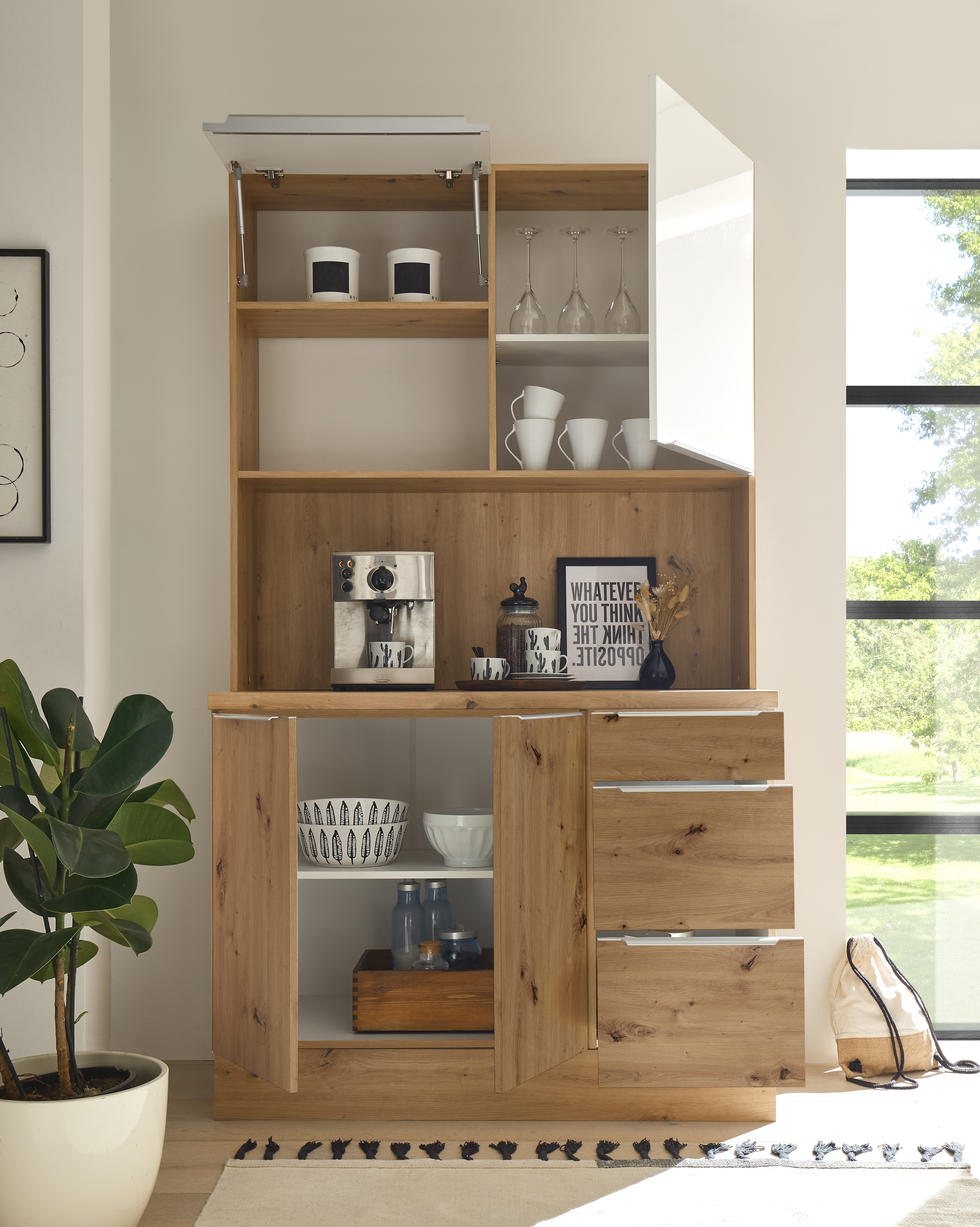 RESPEKTA Buffetkast Safado uit de Marleen serie Breedte 120 cm, met soft-close, in exclusieve configuratie voor OTTO