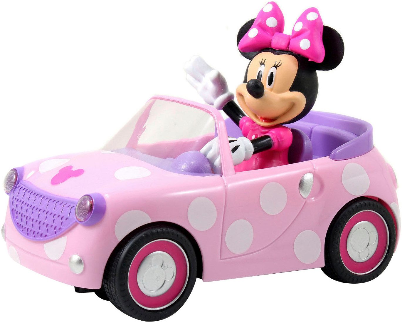 JADA Radiografisch bestuurbare auto Disney, Minnie Roadster, 2,4GHz