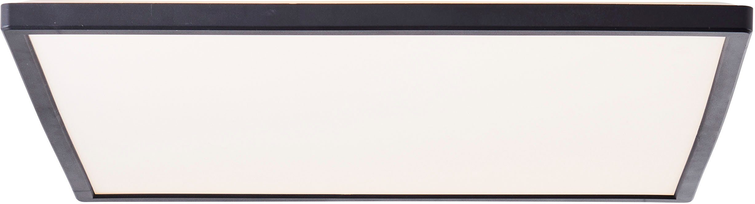 my home Led-plafondlamp Elliot 42 x 42 cm, 2500 lumen, 3000-6500 kelvin, wit/zwart (1 stuk)