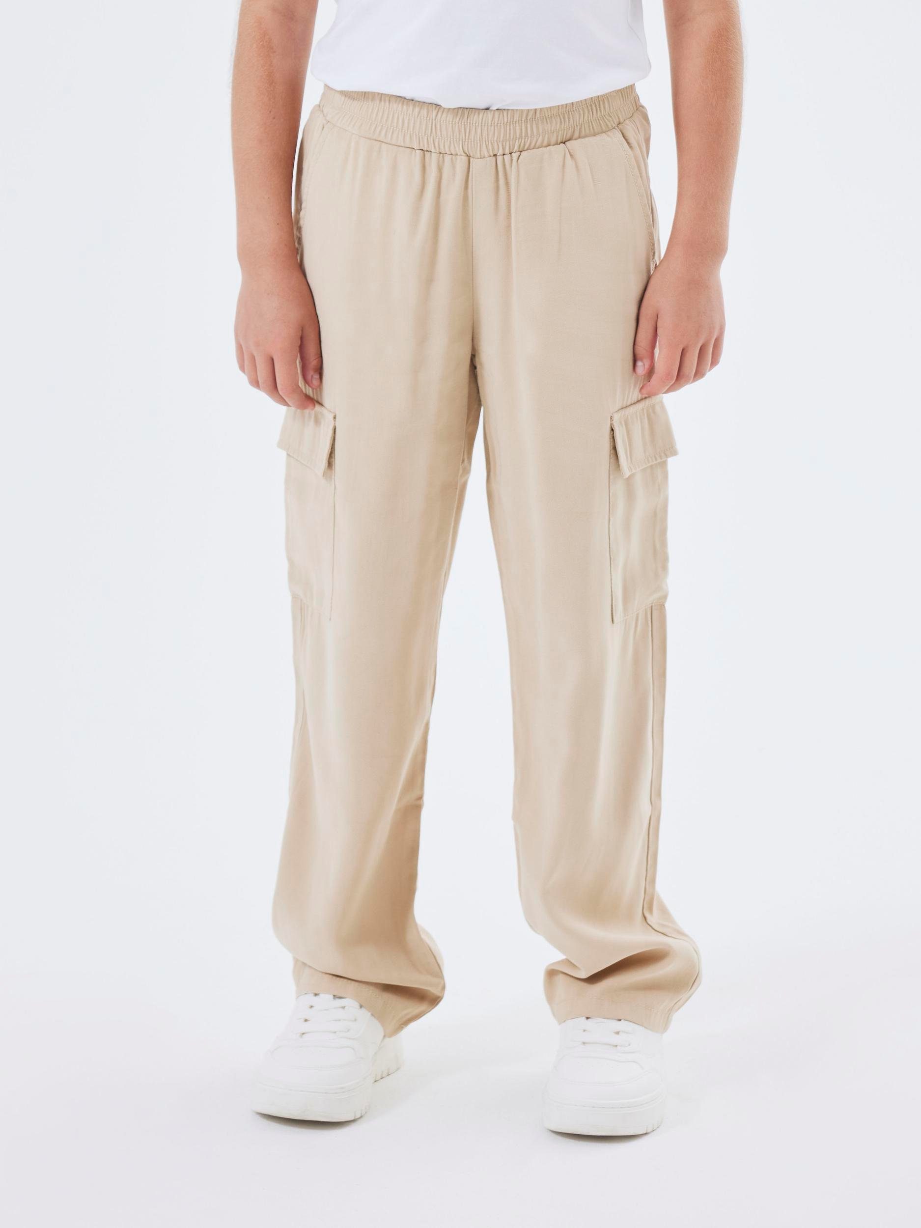 Name It Cargobroek NKFBELLA ST TWI CARGO 8262-BU NOOS meisjes broeken & leggings maat 146 wit