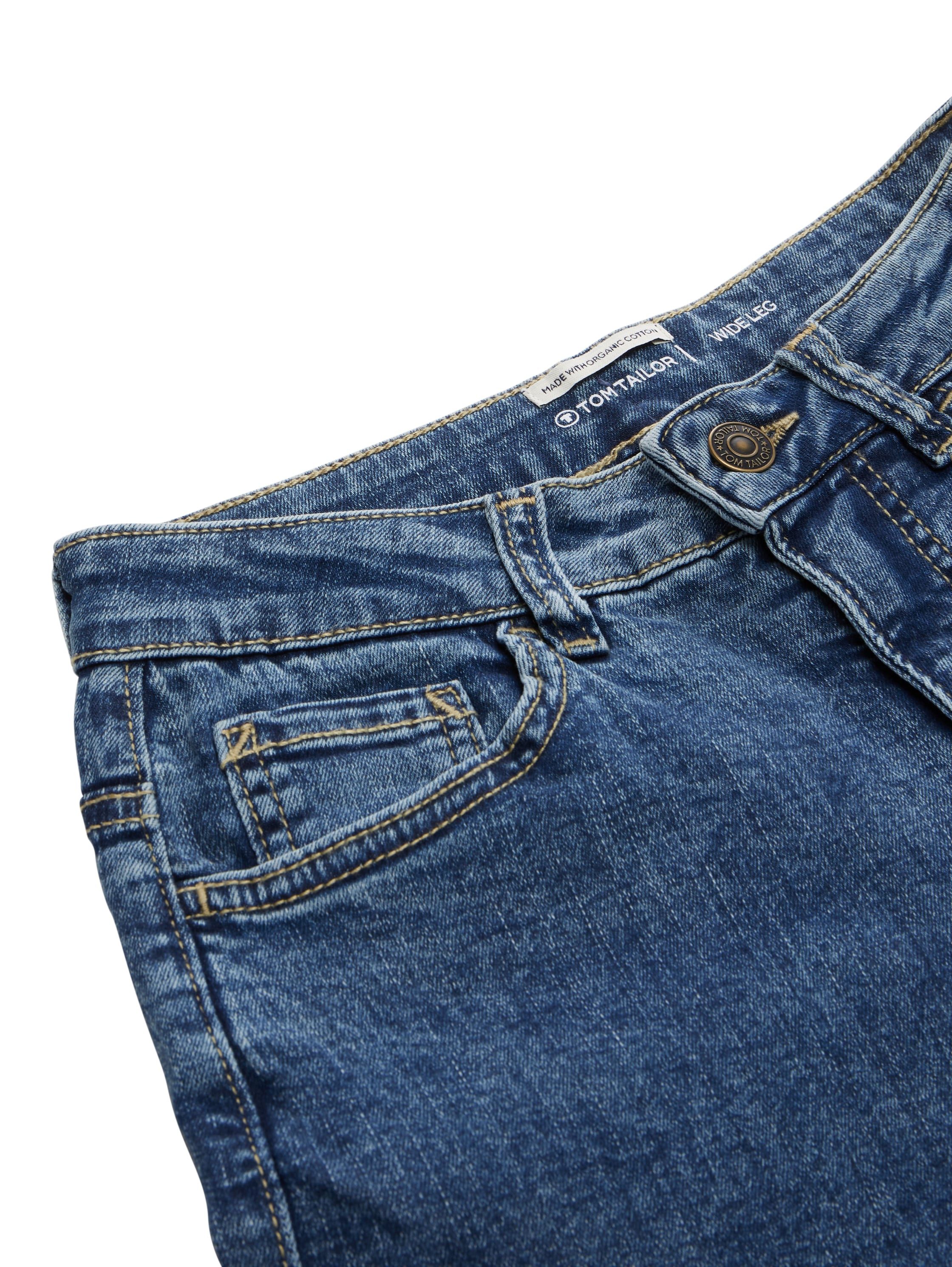 Tom Tailor Wijde jeans in klassieke 5-pocketsstijl