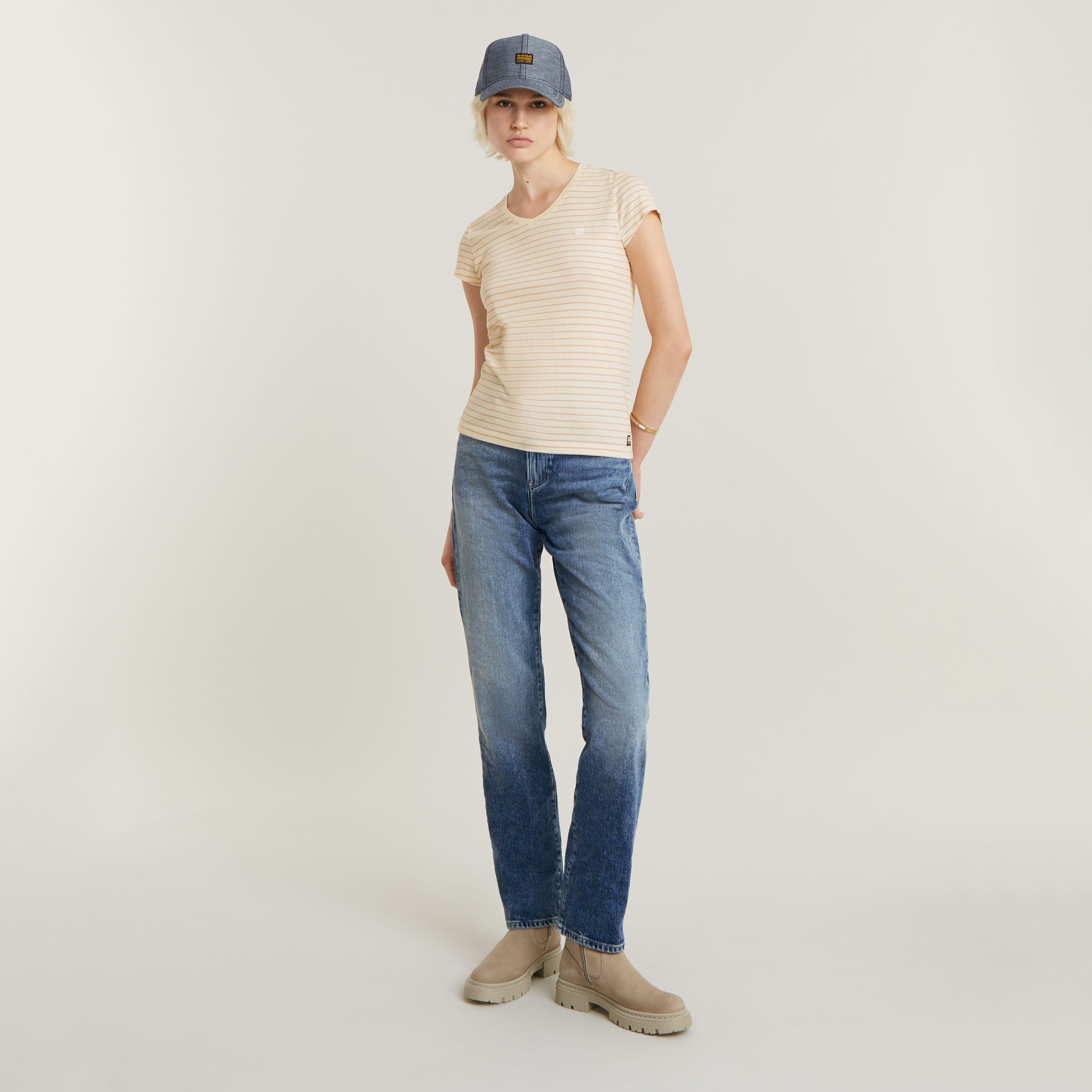 G-Star RAW Shirt met V-hals Eyben