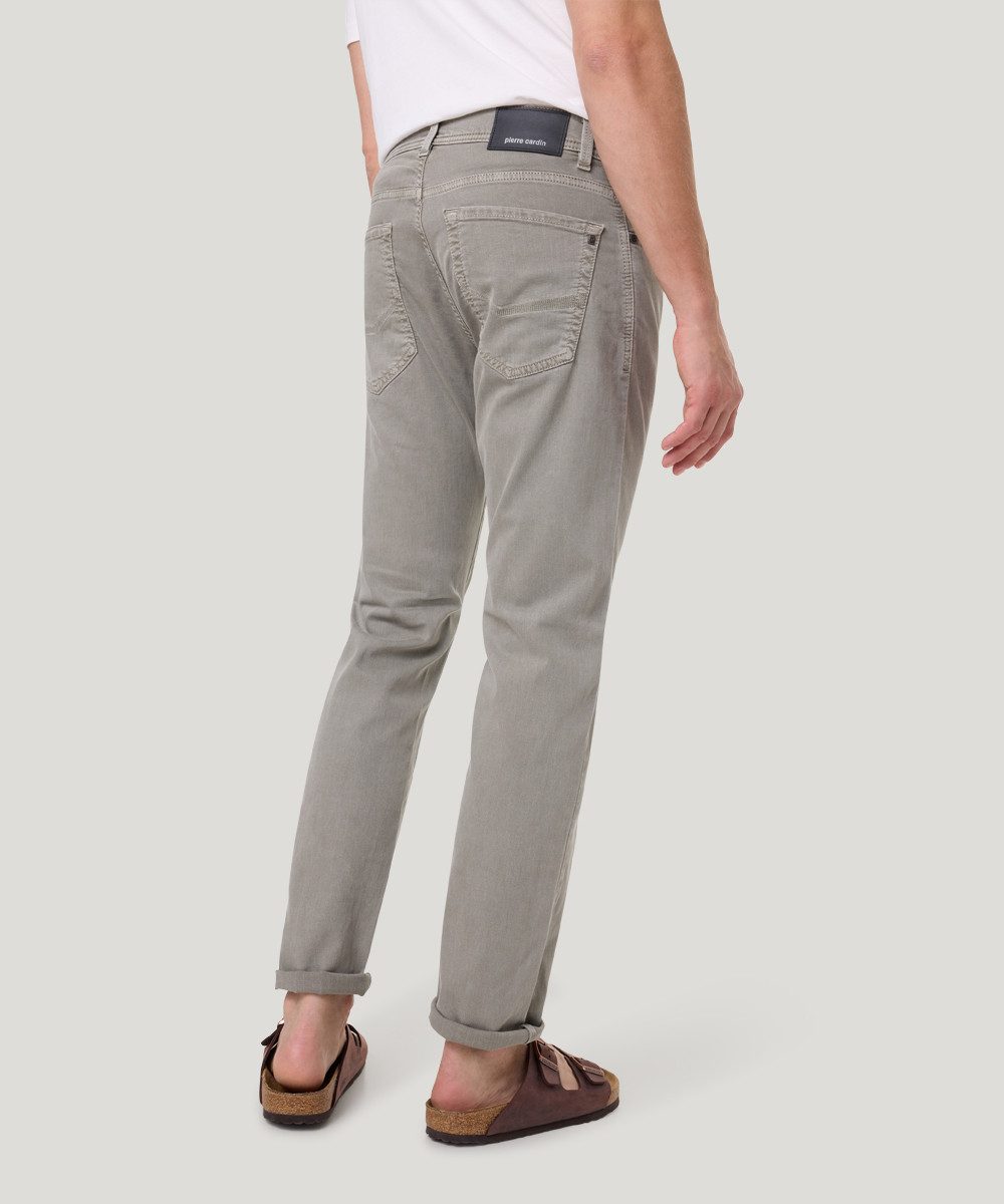 Pierre Cardin 5-pocket jeans PC-Lyon met omslagzoom