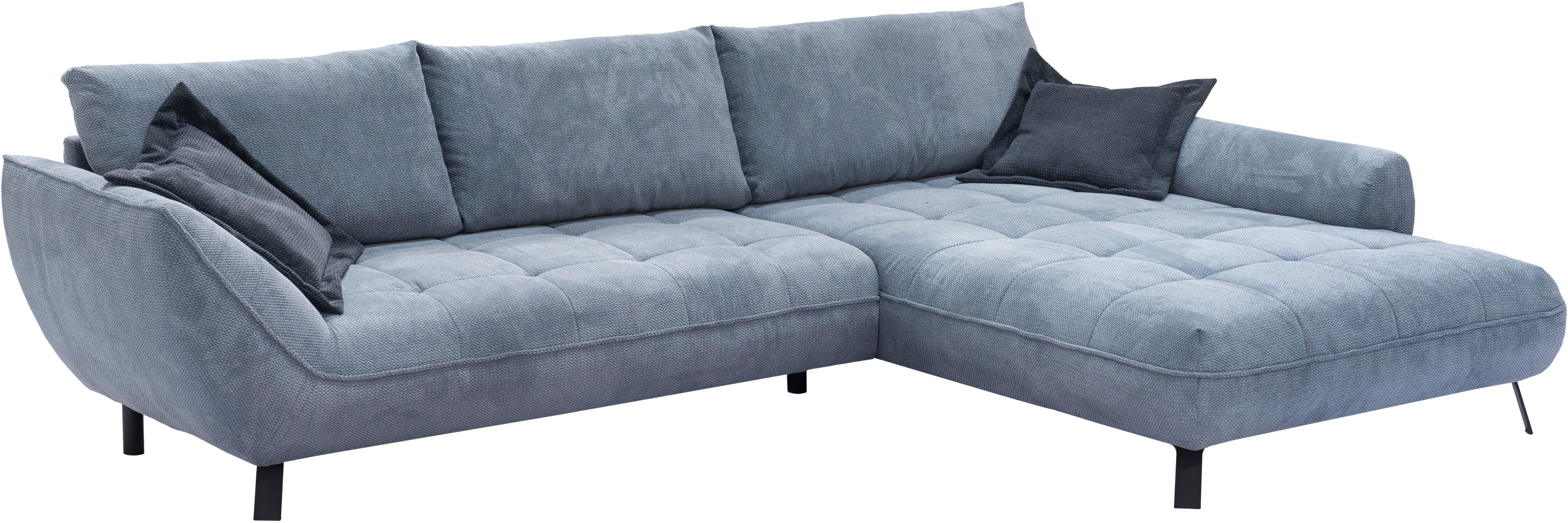 exxpo - sofa fashion Hoekbank Biarritz modern en elegant mega bank met geweldig zitcomfort, L-vorm