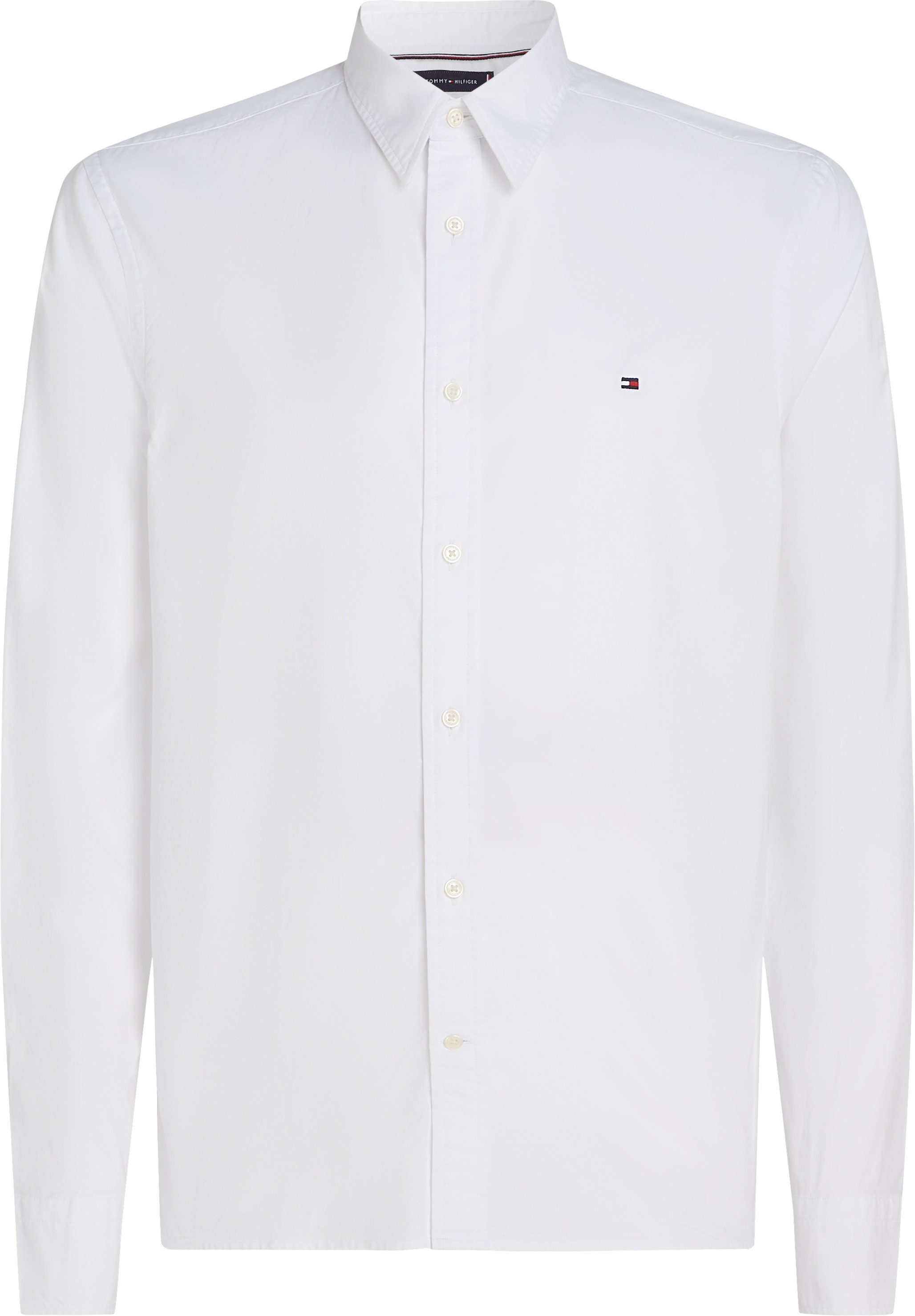 Tommy Hilfiger Businessoverhemd FLEX POPLIN KENT COLLAR SF SHIRT