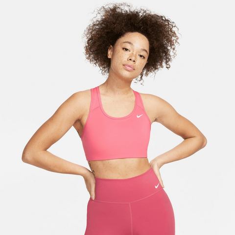 Nike Nike swoosh sportbh rood-roze dames dames