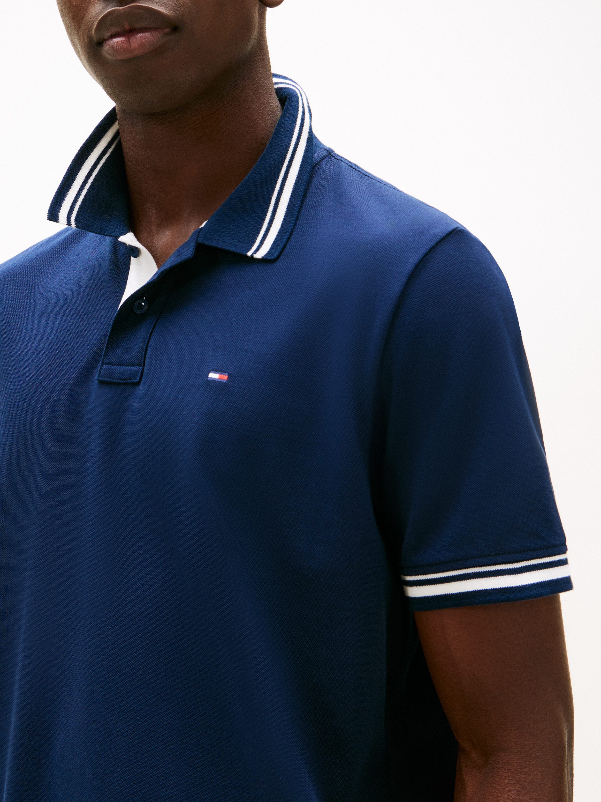 TOMMY JEANS Poloshirt TJM REG TIPPED POLO EXT