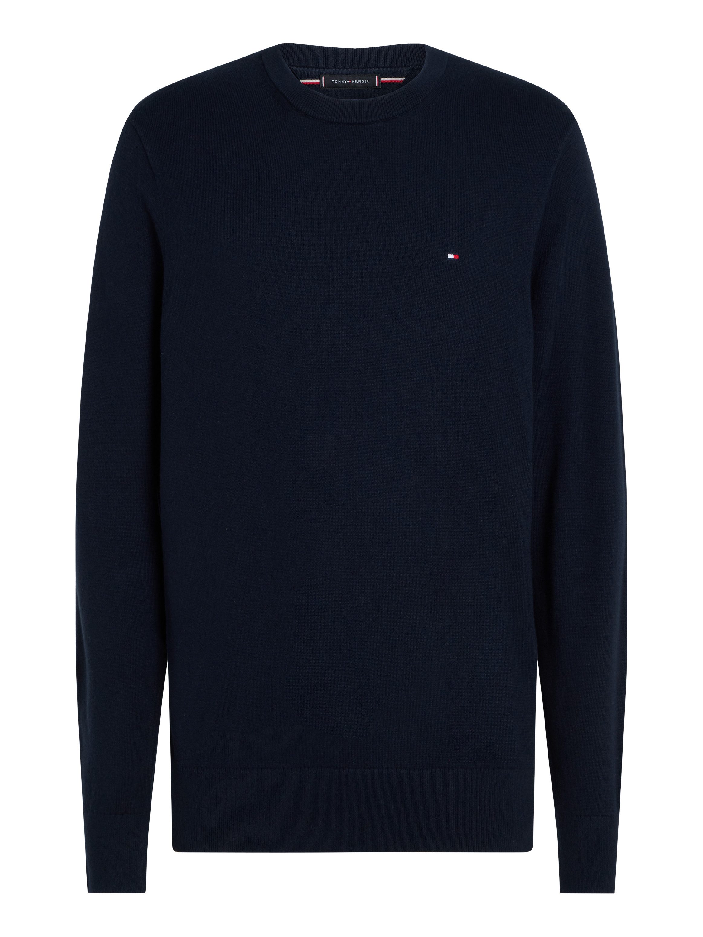 Tommy Hilfiger Trui met ronde hals PIMA ORG CTN CASHMERE CREW NECK