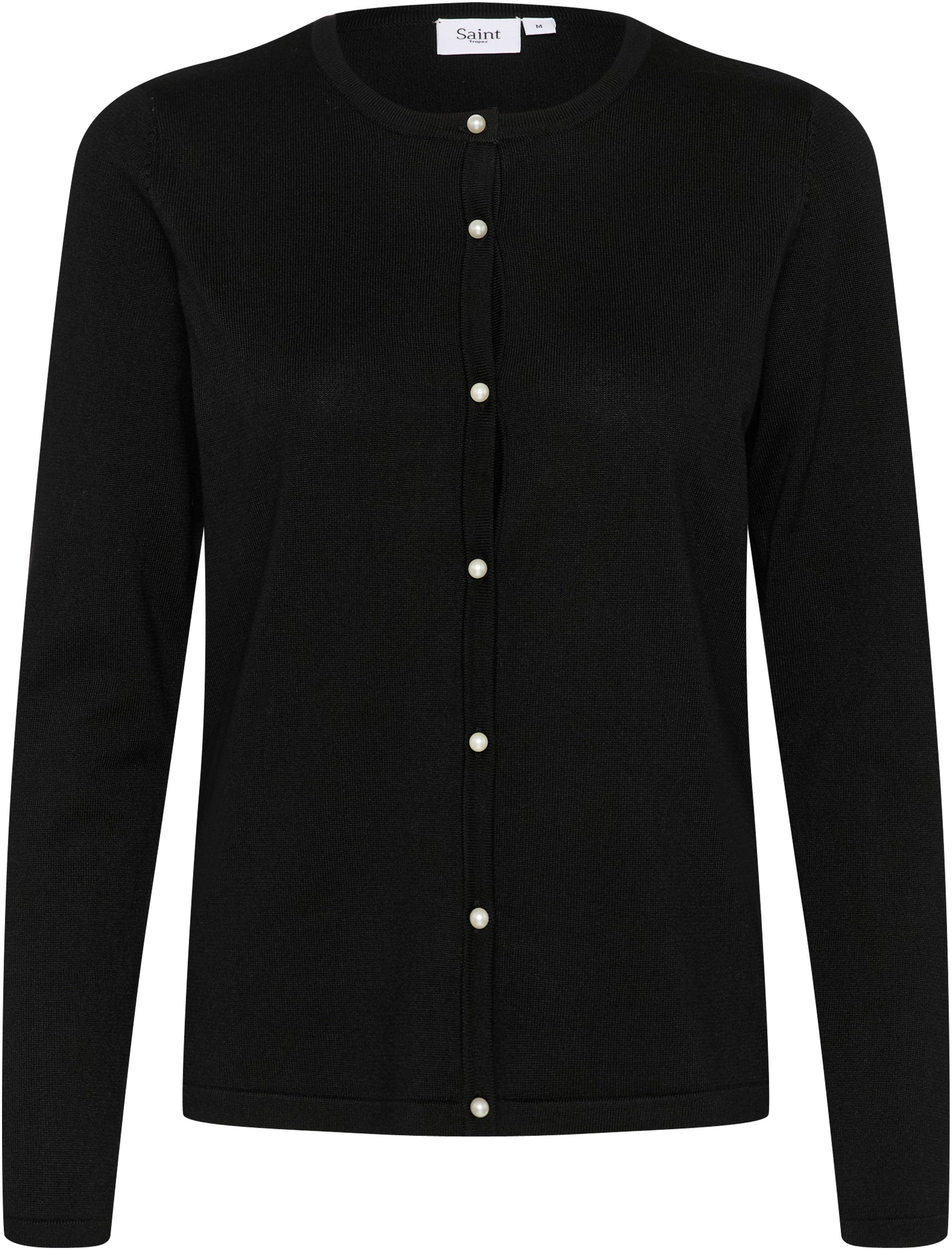 Saint Tropez Vest JemmaSZ Cardigan met decoratieve knopen