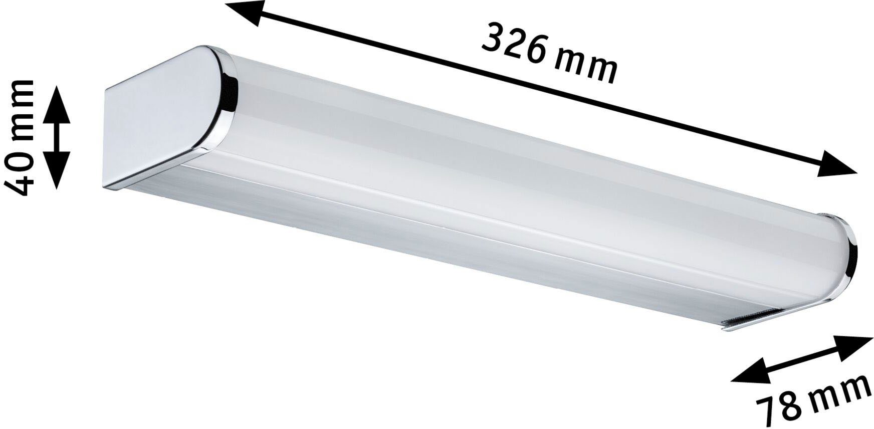 Paulmann Led-wandlamp Selection Bathroom LED wandlamp Arneb IP44 3000K 230V 9W (1 stuk)