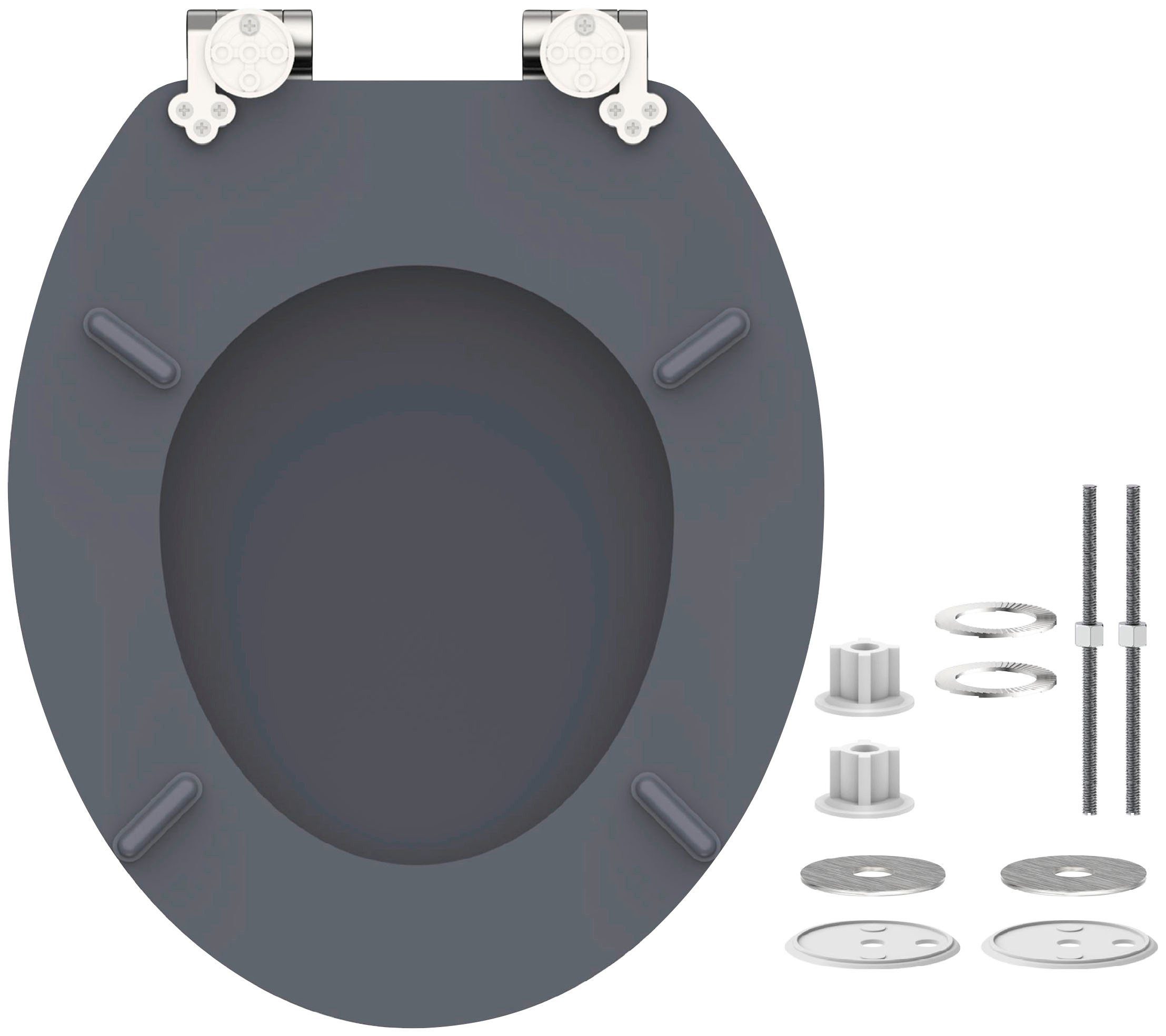 Schütte Toiletzitting Spirit met softclosemechanisme en mdf-kern