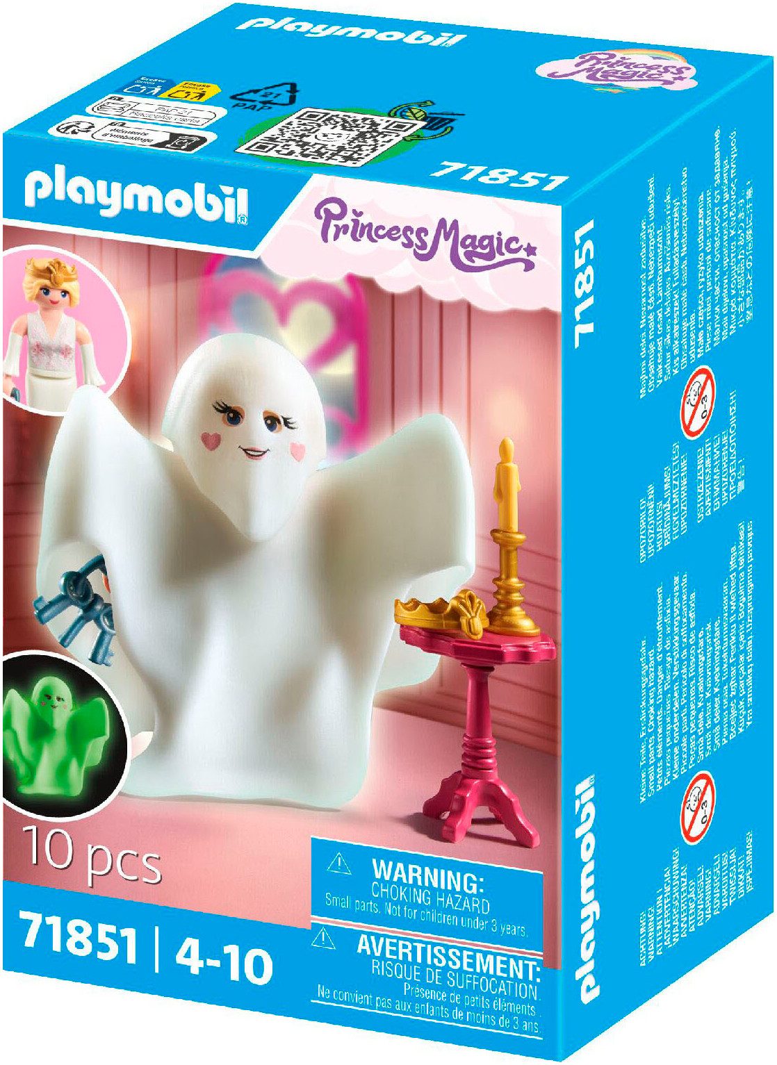 Playmobil® Constructie-speelset Prinzessinnen-Schlossgespenst (71851), Playmobil Princess Magic (10-delig)