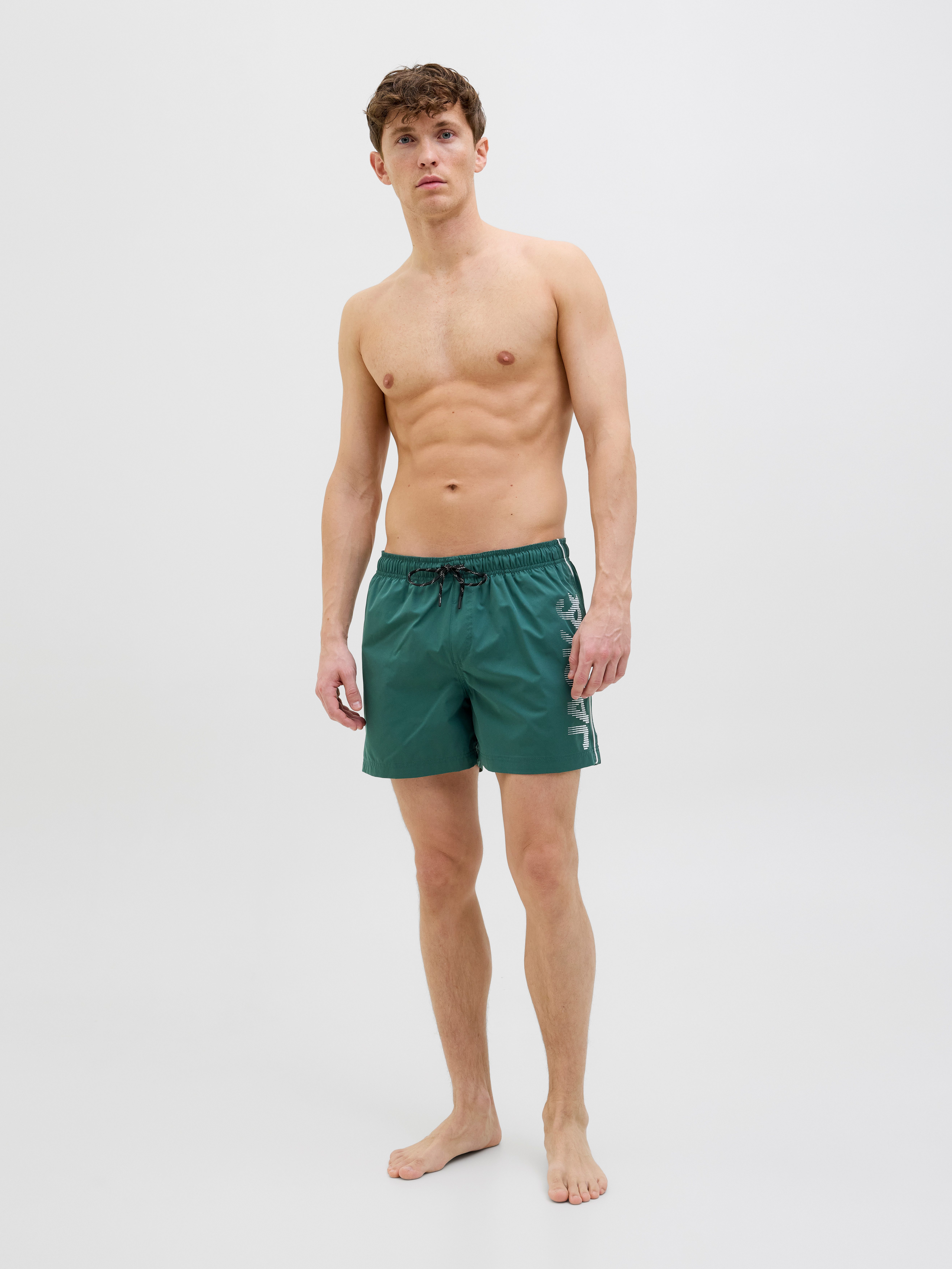 Jack & Jones Zwemshort JPSTMAUI JJSWIM SPLICE LOGO AKM SN
