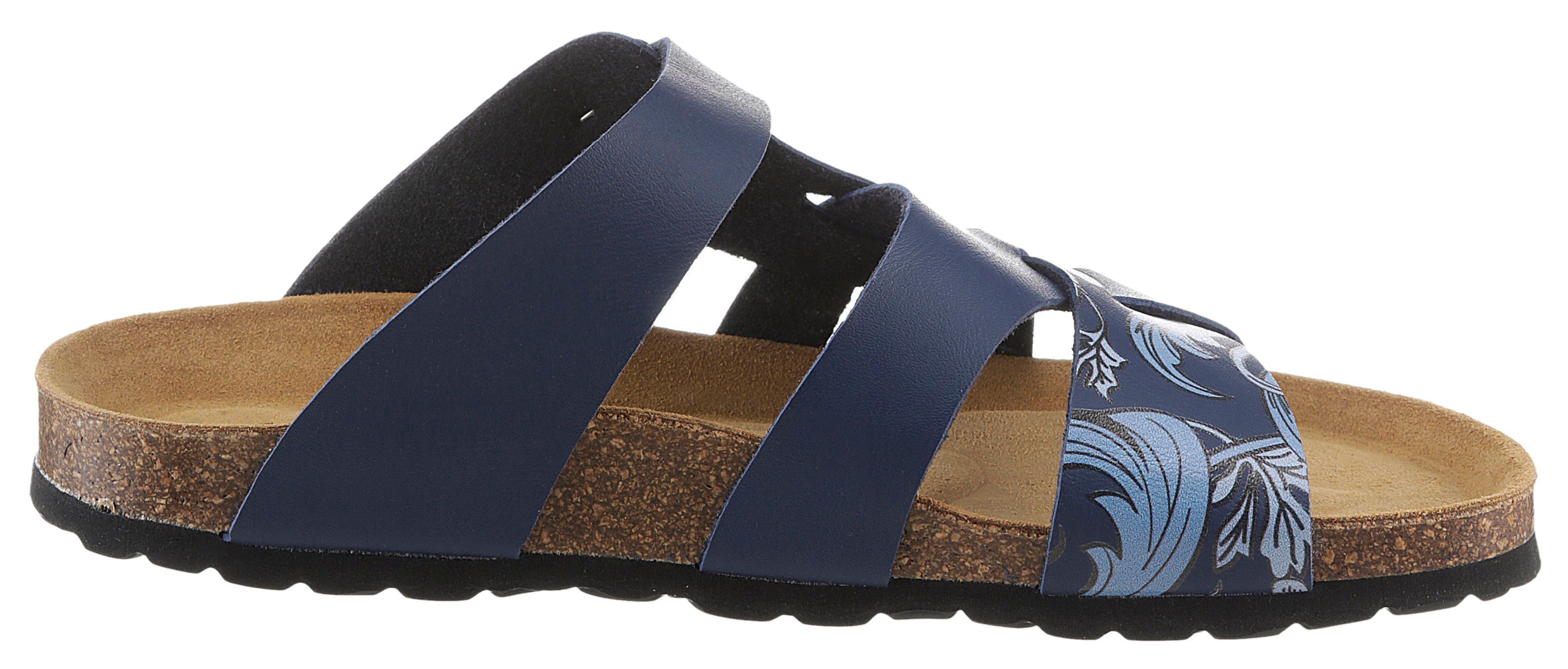 Aniston SHOES Slippers zomerschoen, slippers met verstelbare gespen