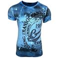 rusty neal t-shirt »a1-rn15045« blauw