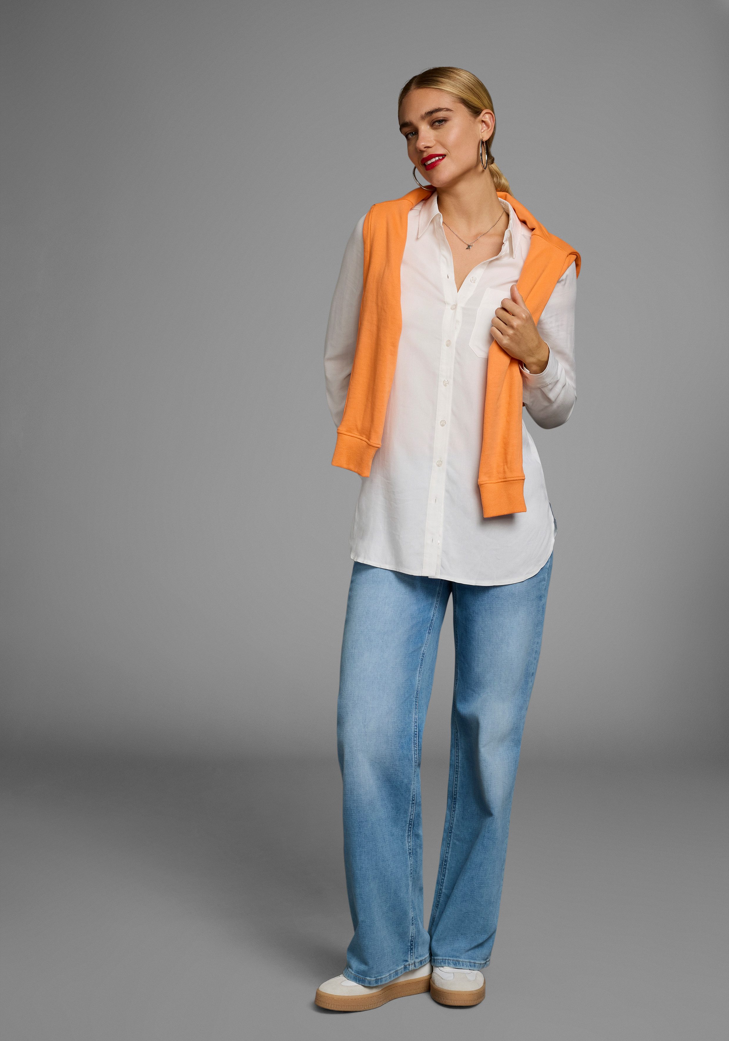 OTTO products Lange blouse van zachte lenzing™ ecovero™ viscose
