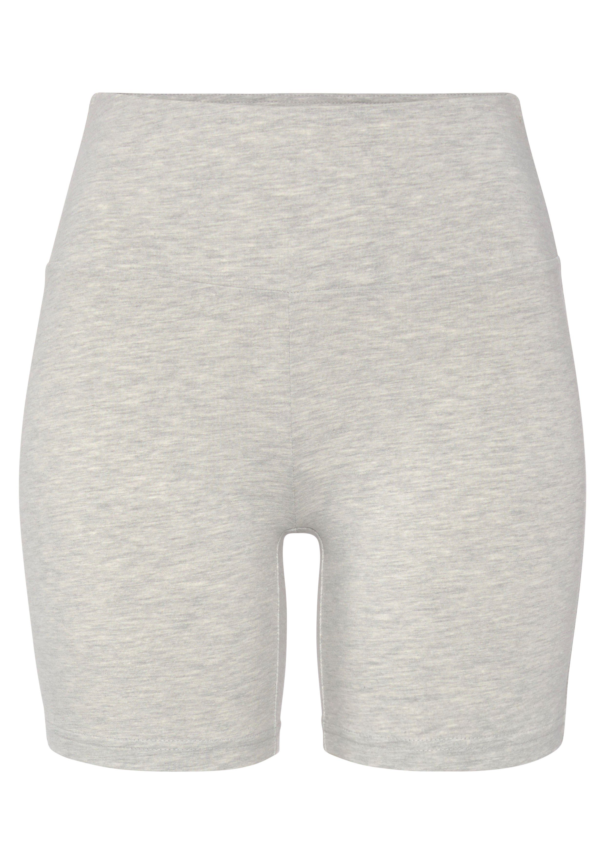 Lascana Short met brede boord en logoprint