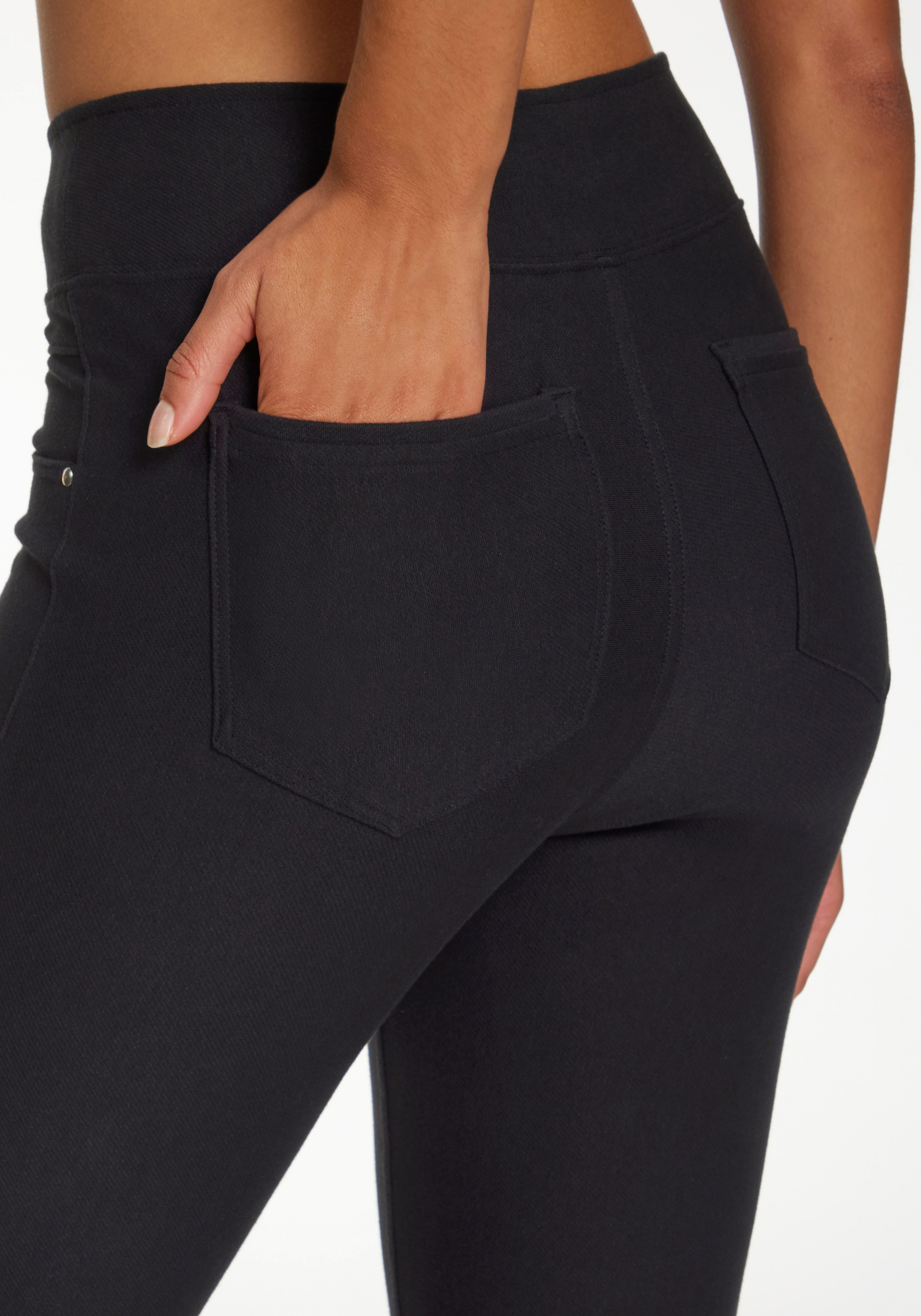 H.I.S Capribroek in slip-on broekstijl