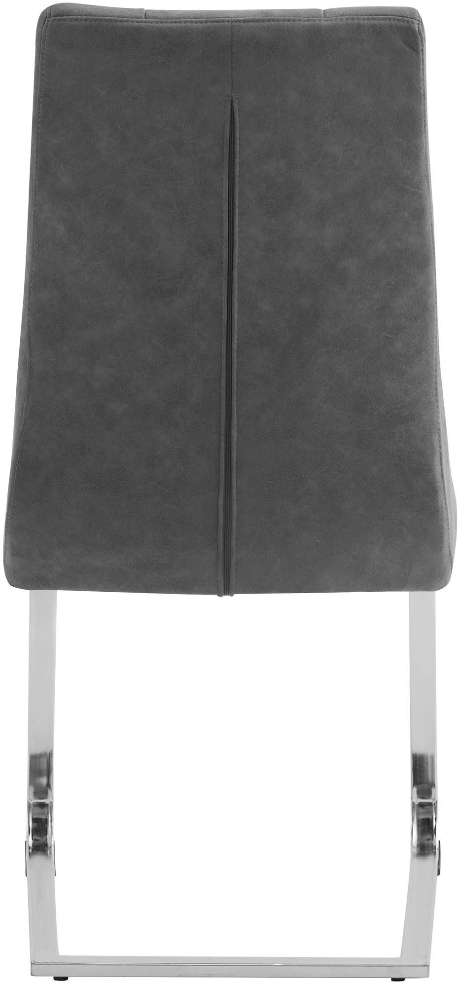 byLIVING Eetkamerstoel Marlen XXL belastbaar tot 150 kg, vintage bekleding, sledestoel (set, 2 stuks)