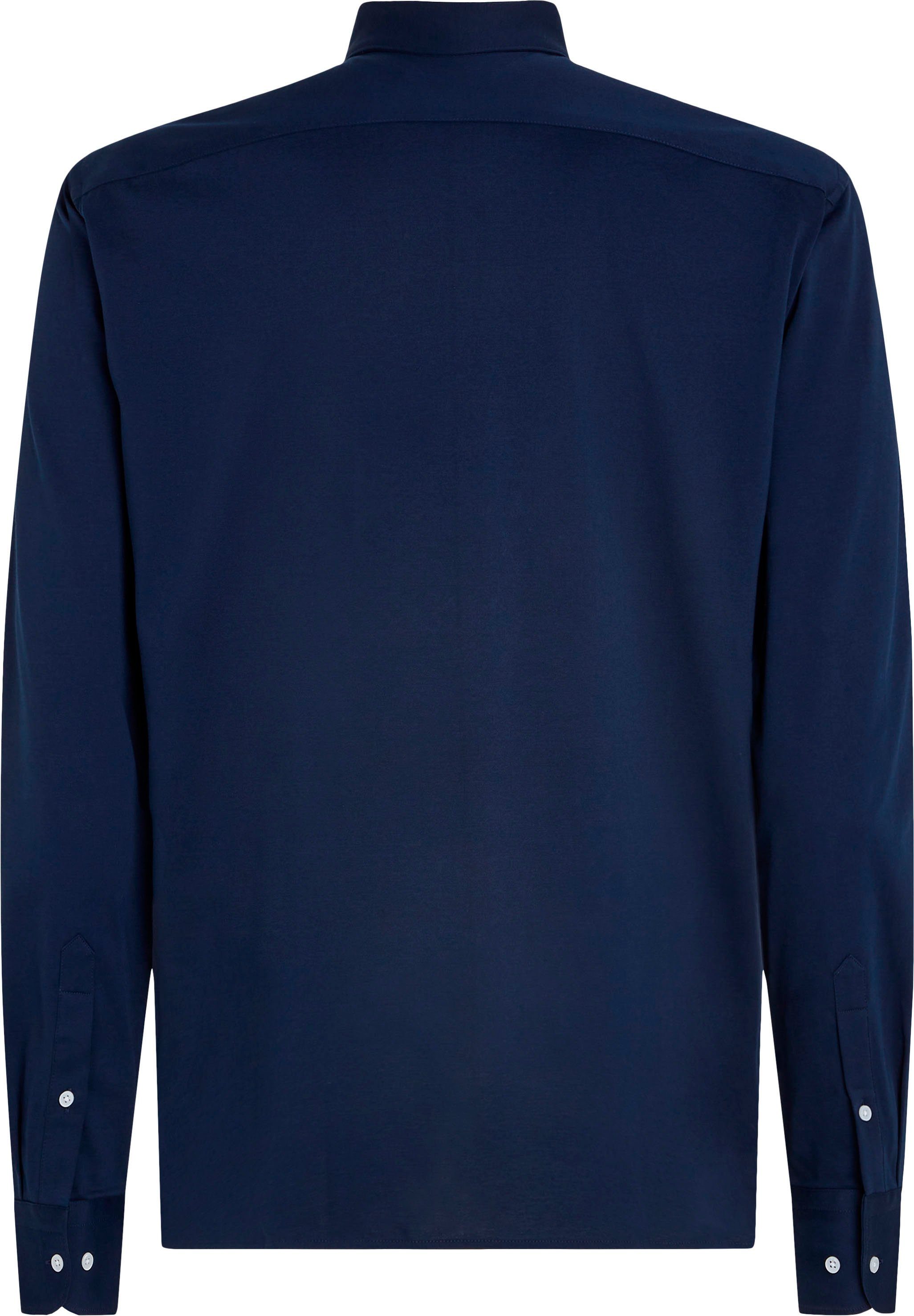 Tommy Hilfiger Businessoverhemd CL KNITTED SOLID RF SHIRT