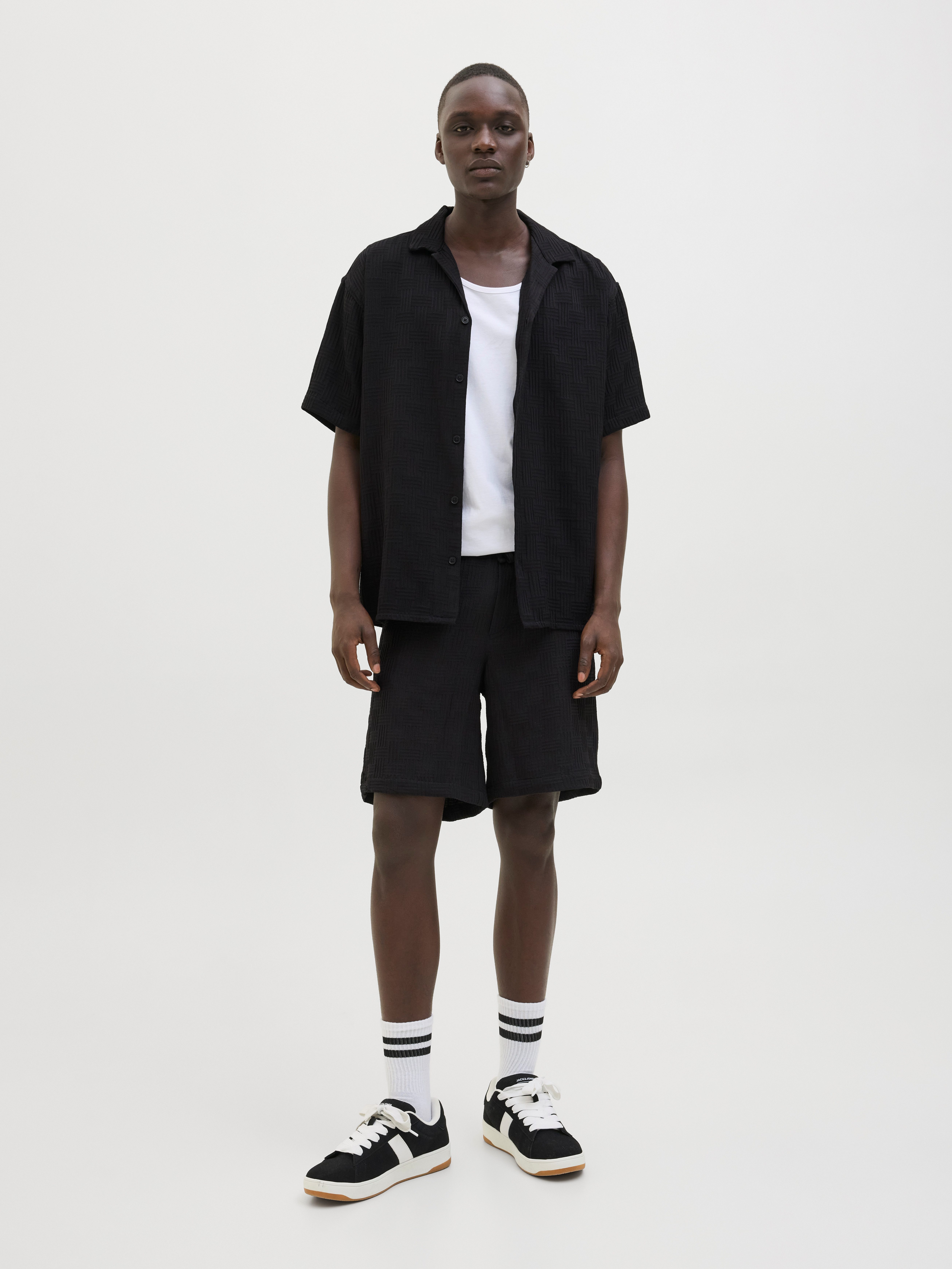 Jack & Jones Overhemd met korte mouwen JJEMATTEO RESORT SHIRT SS SN