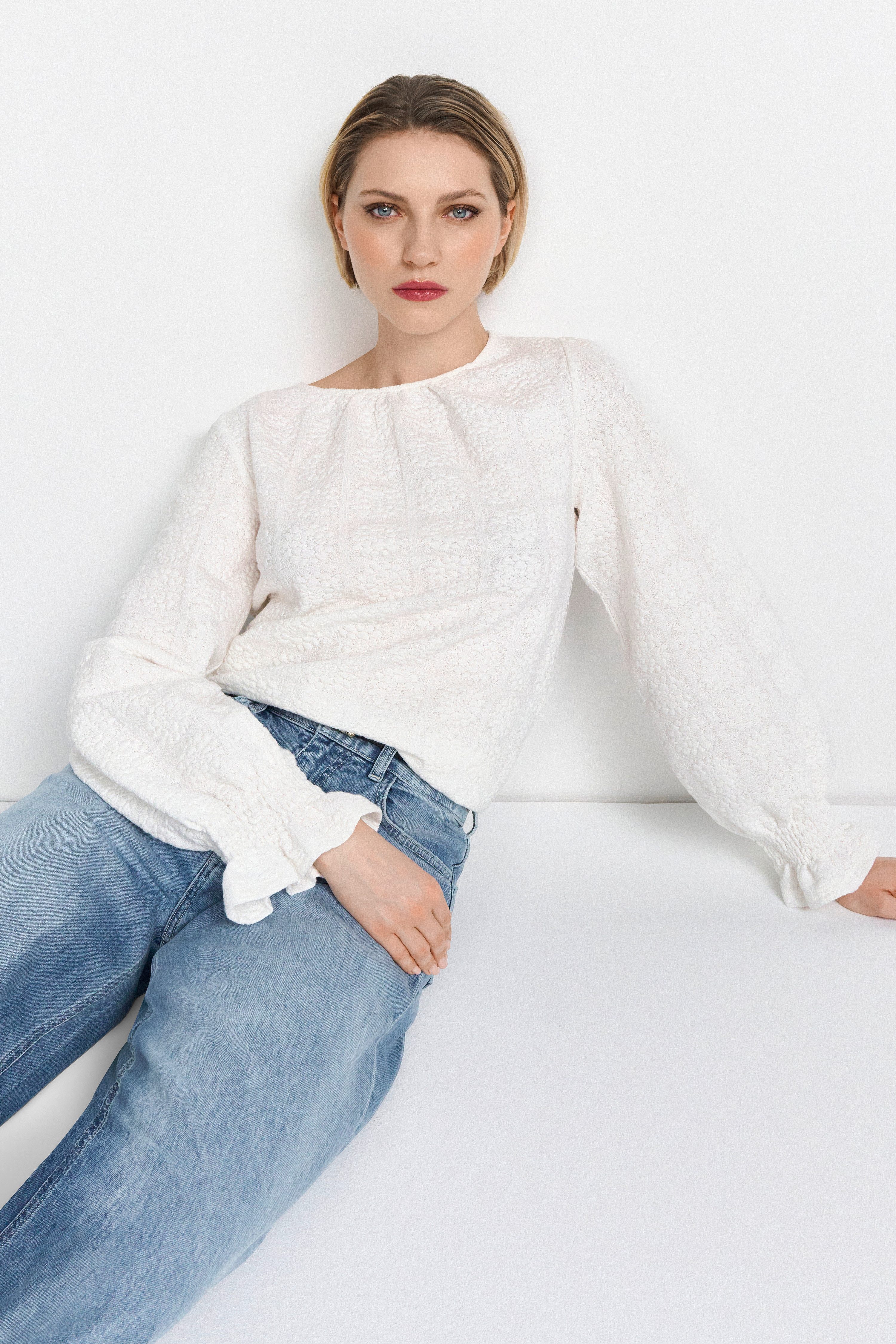 Rich & Royal Shirt Met sluiting op de rug
