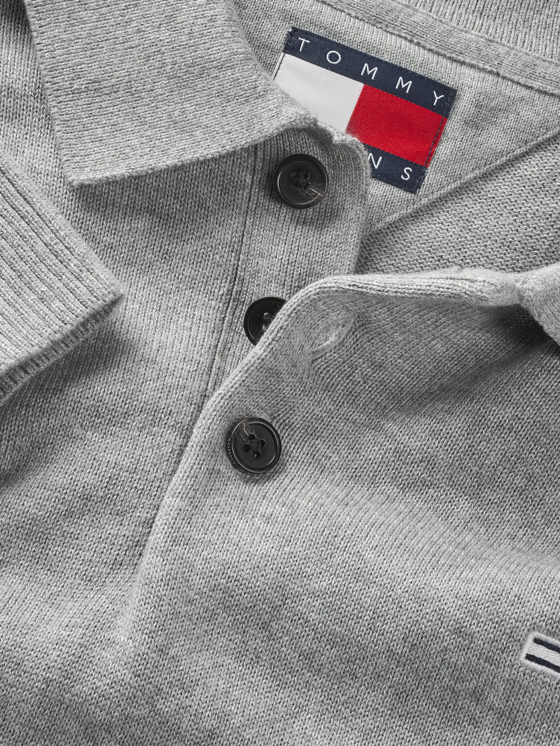 TOMMY JEANS Trui met polokraag TJM SLIM ESSENTIAL POLO SWEATER