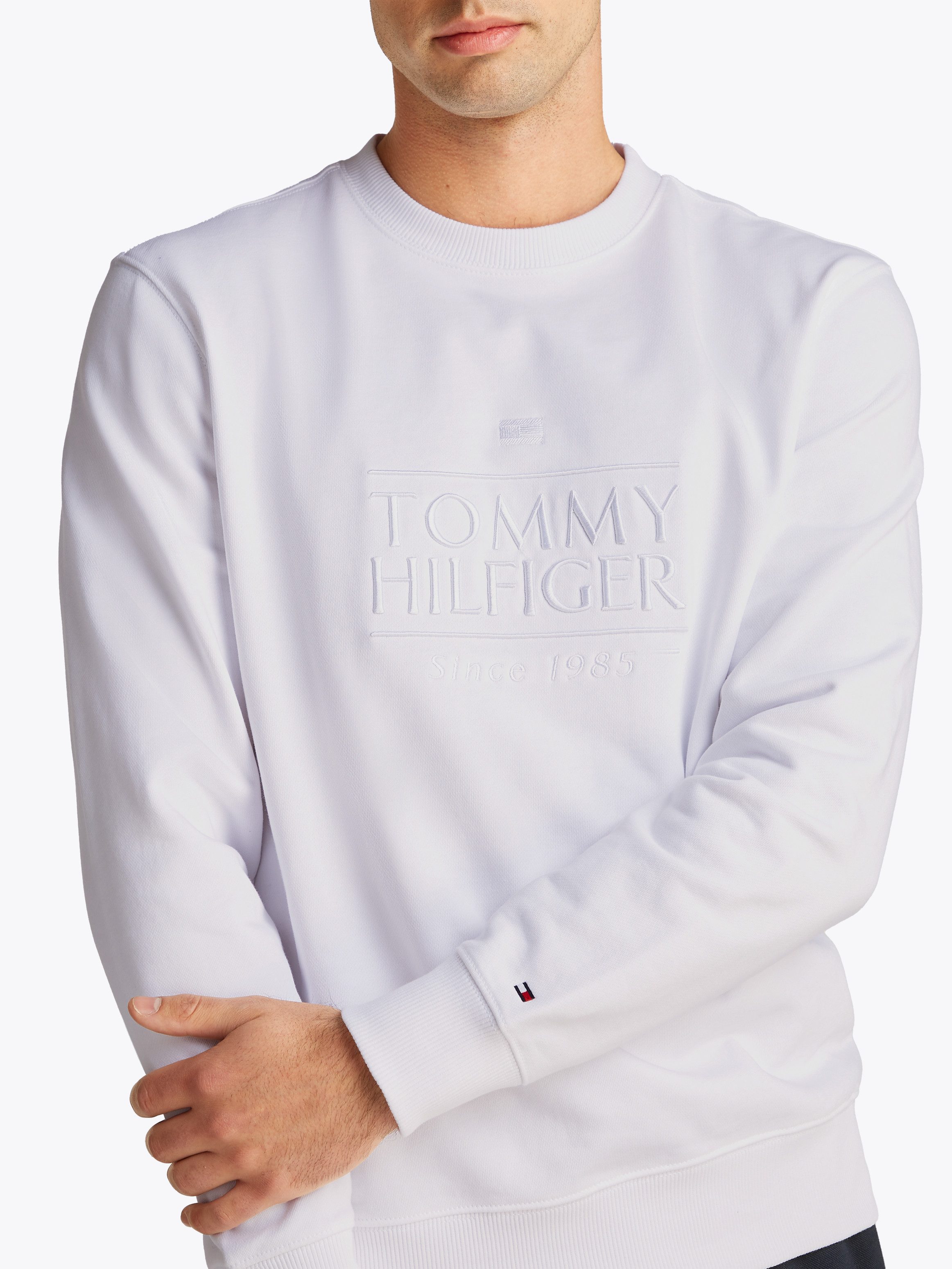 Tommy Hilfiger Sweatshirt HILFIGER EMBRO LOGO SWEATSHIRT