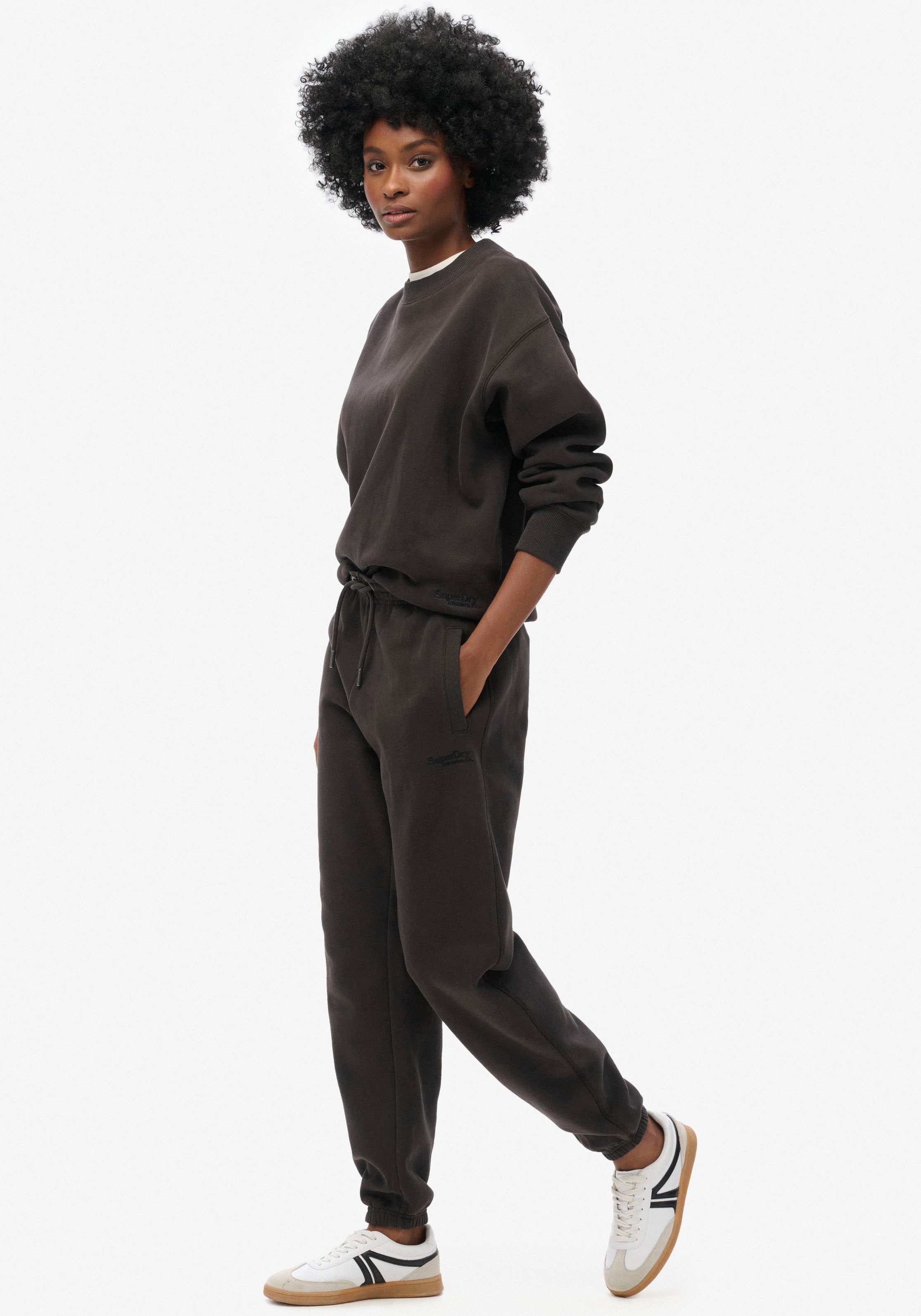 Superdry Joggingbroek SU-ESSENTIAL LOGO CUFF JOGGER