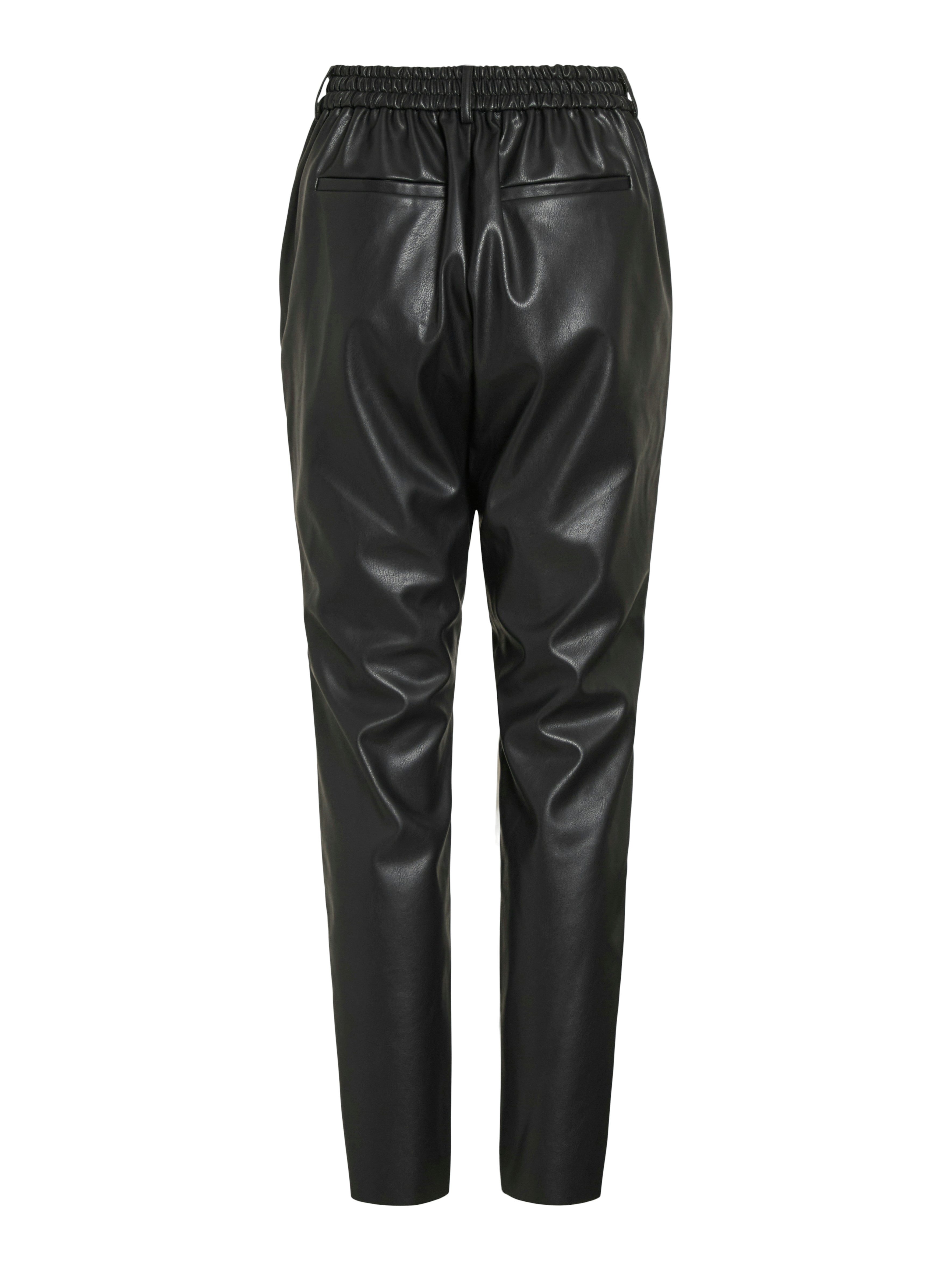 Vila Imitatieleren broek VIDAGMAR VARONE HW PU-PANT-NOOS