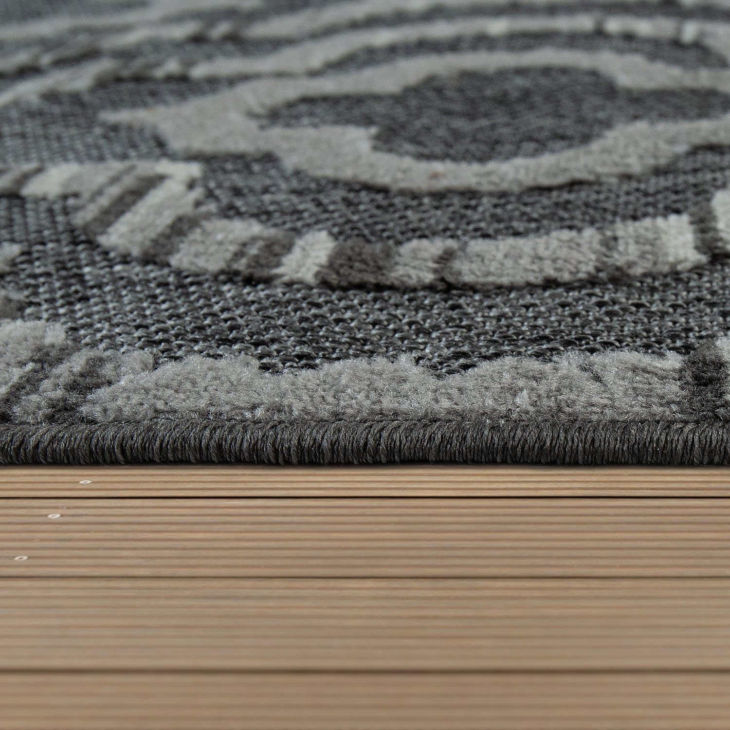 Paco Home Vloerkleed Stilo 861 Korte pool, 3D-design, geschikt voor binnen en buiten, woonkamer