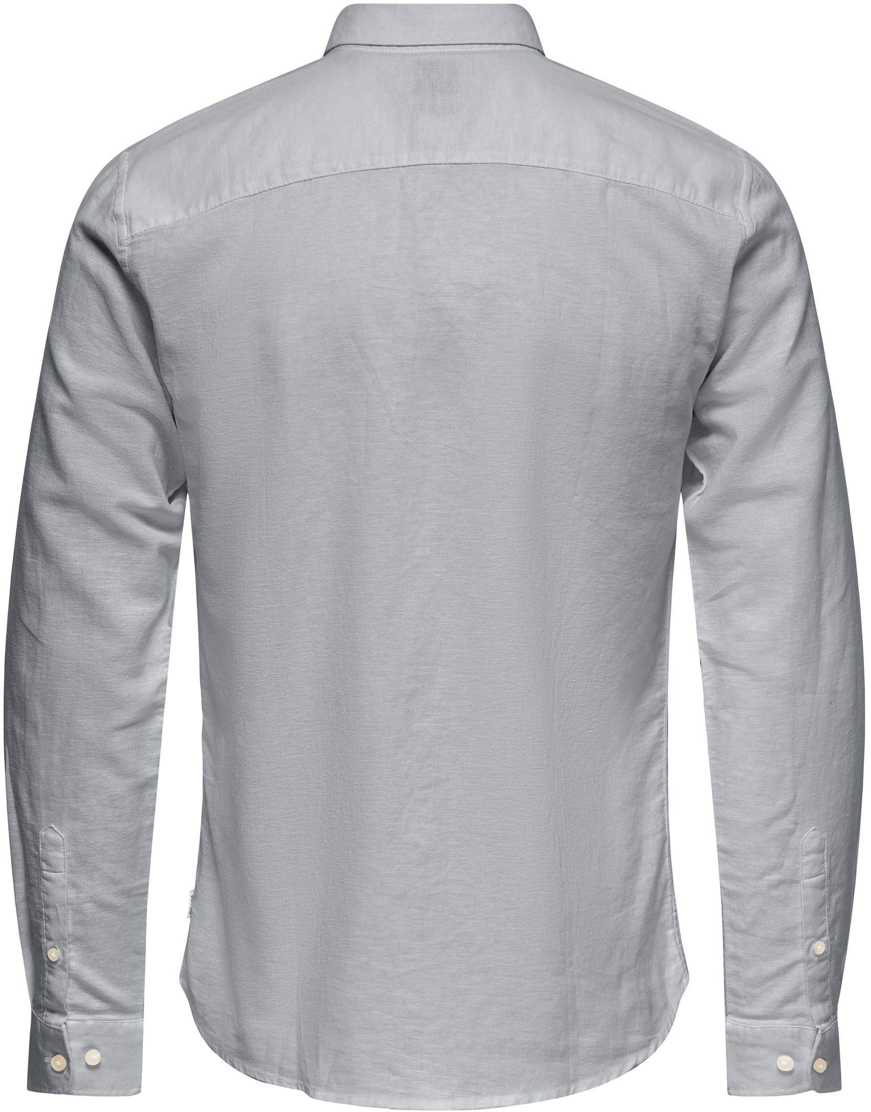 ONLY & SONS Overhemd met lange mouwen ONSCAIDEN LS SOLID LINEN SHIRT NOOS