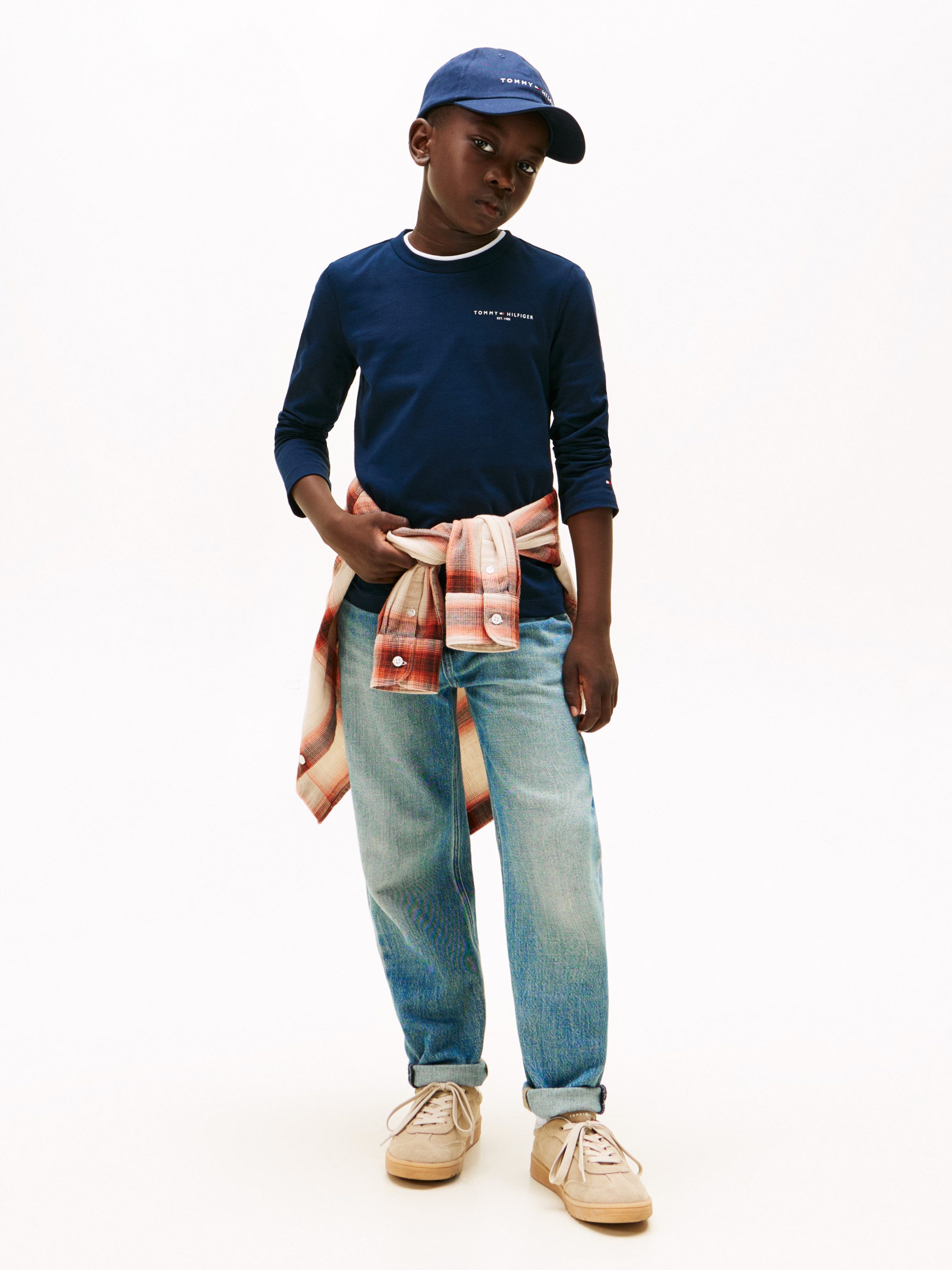 Tommy Hilfiger Shirt met lange mouwen MINI CORP T-SHIRT LS