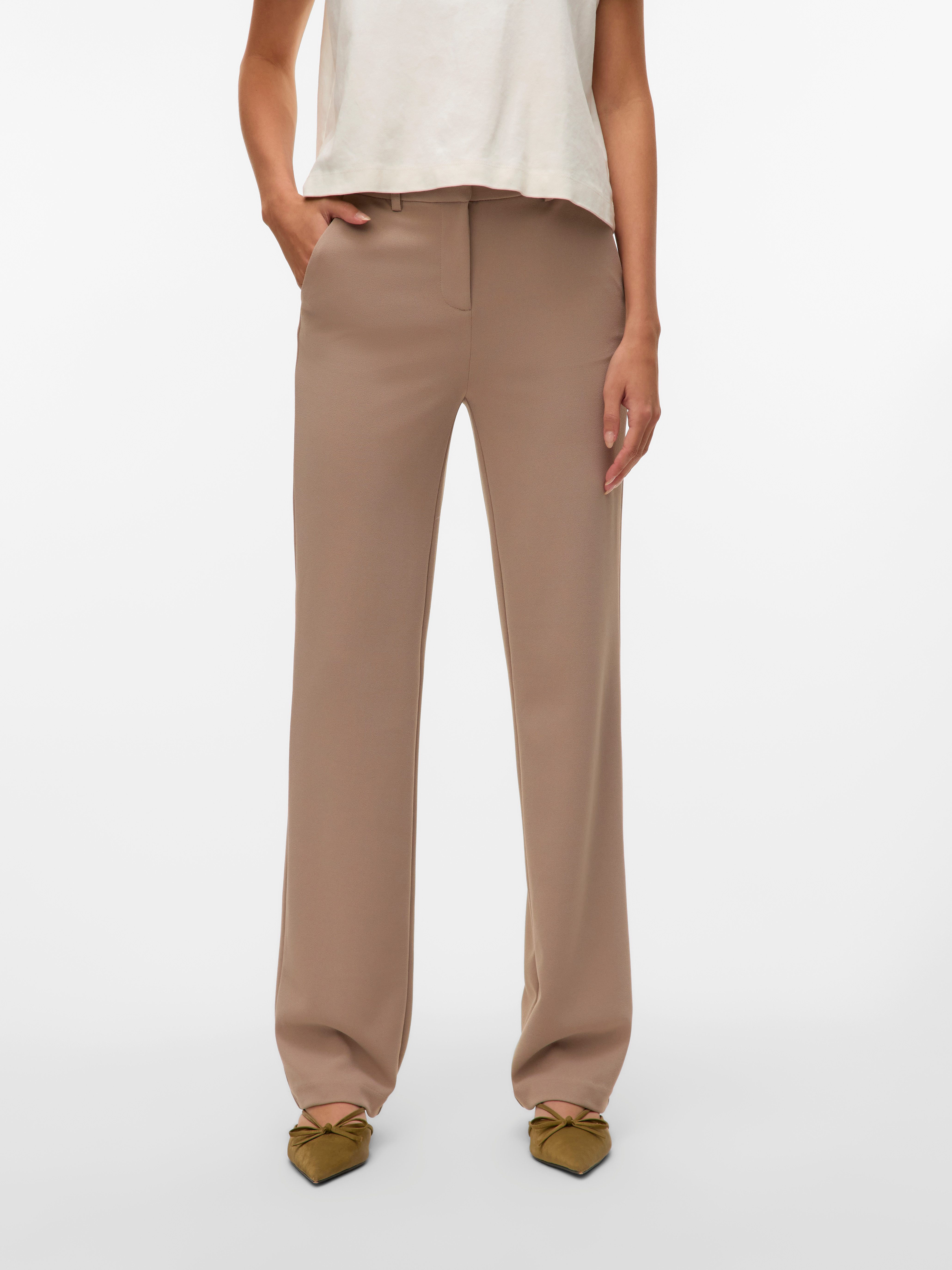 Vero Moda Pantalon VMZAMIRA MR SLIM STRAIGHT PANT