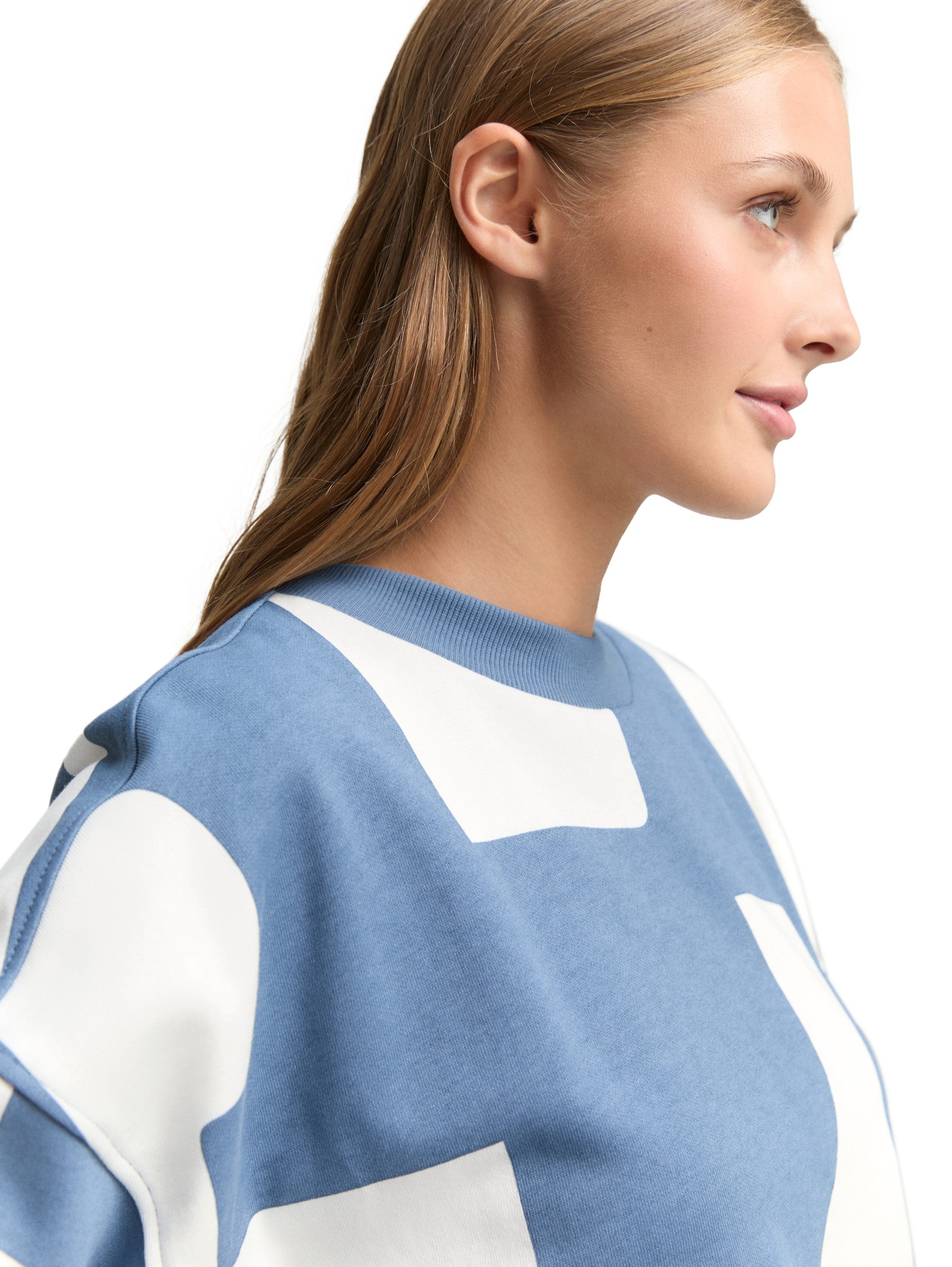 Tom Tailor Denim Sweatshirt met print all-over