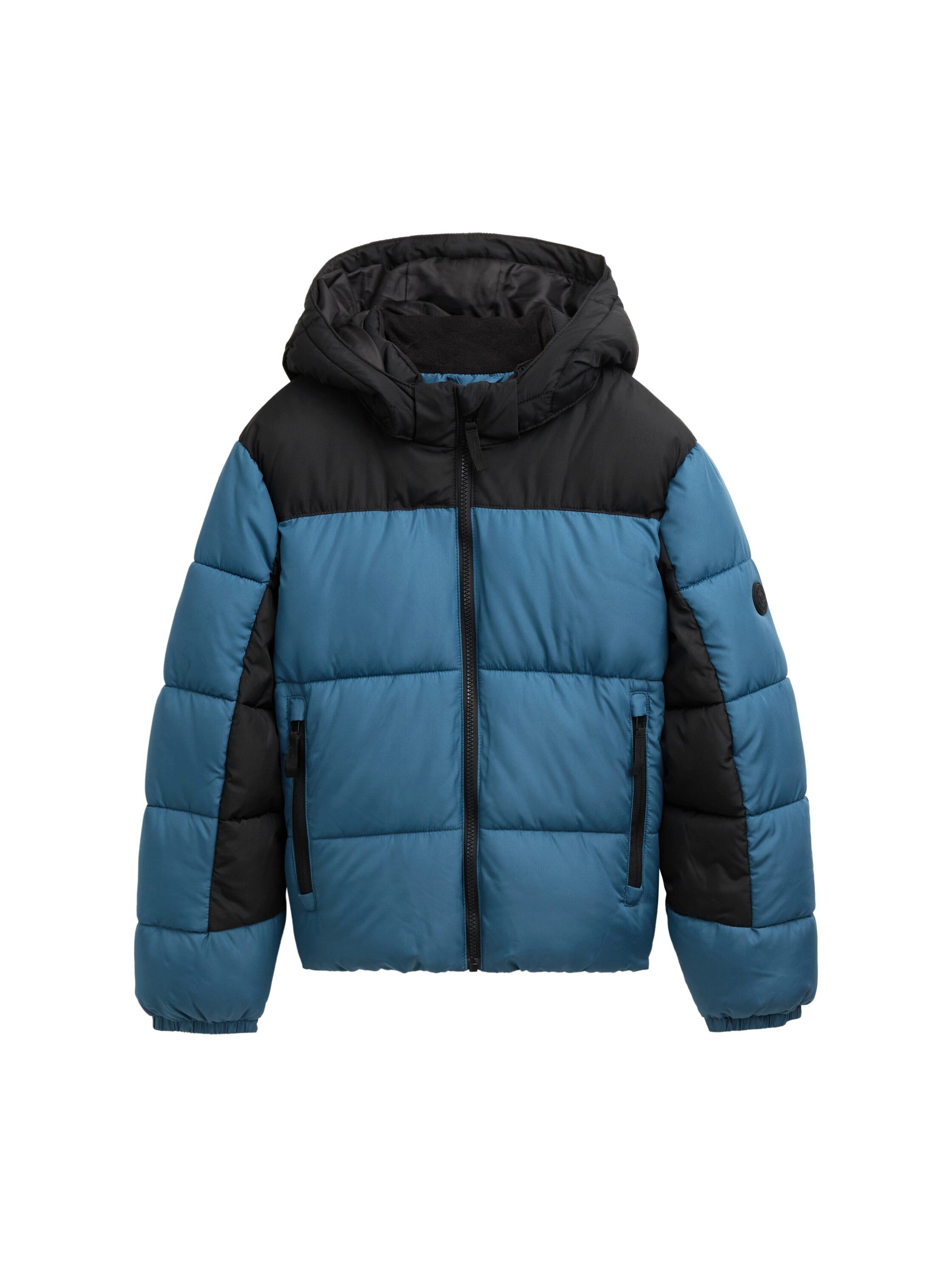 Tom Tailor Gewatteerde jas met een capuchon jongens winterjassen maat 164