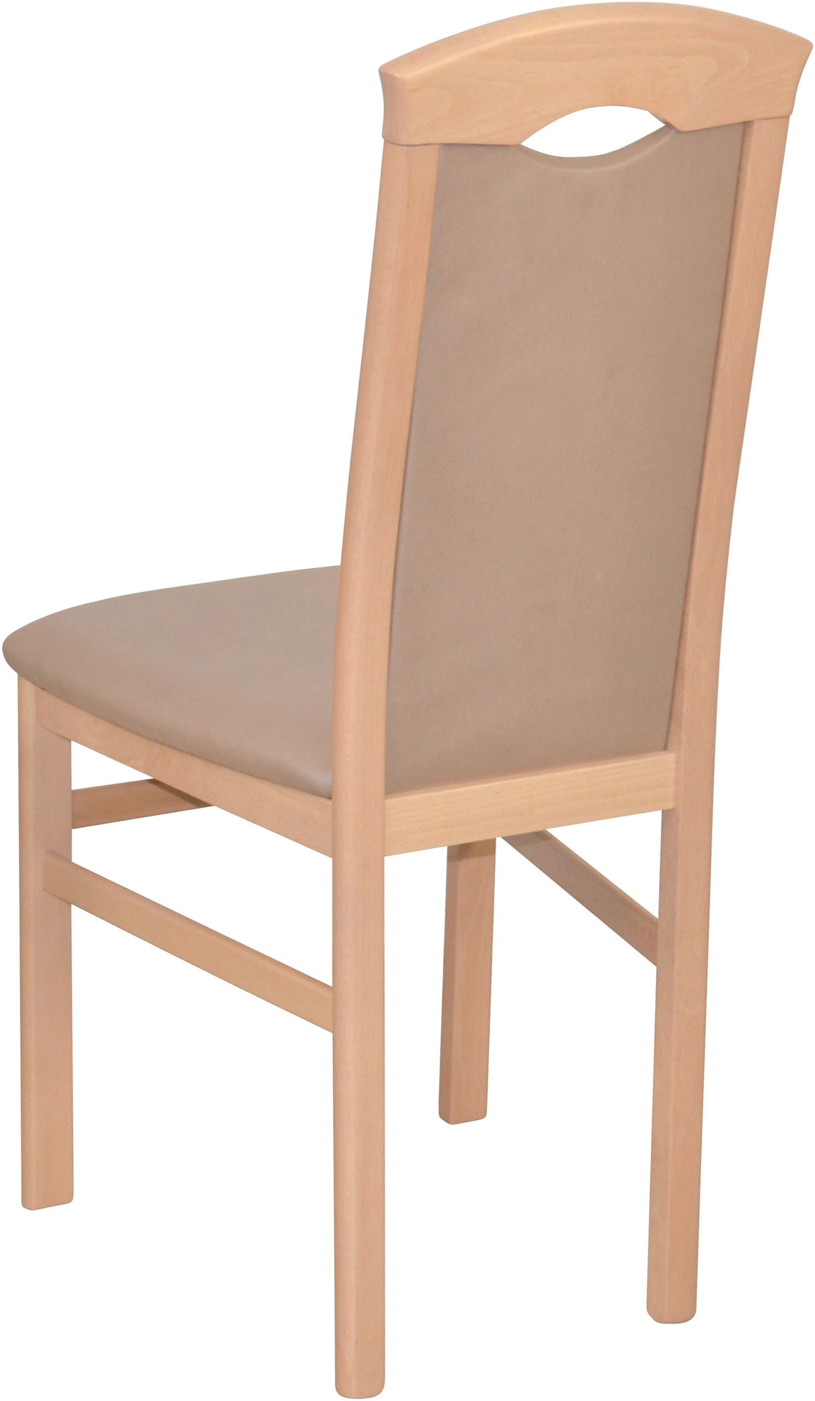 HOFMANN LIVING AND MORE Stoel met 4 poten (set, 2 stuks)