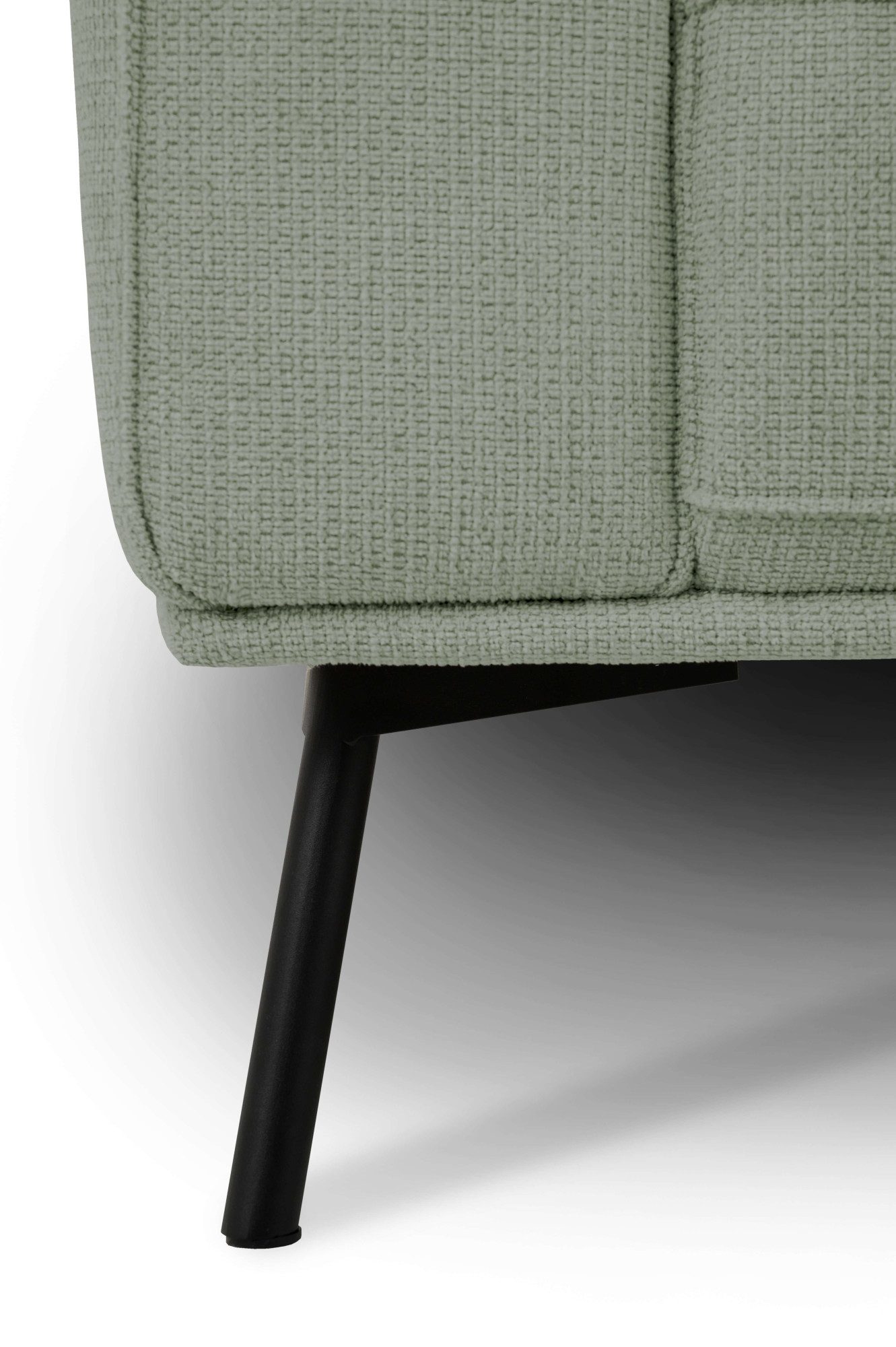 andas Hoekbank Vosby Breedte 260 cm, chenille, met decoratieve kedernaad