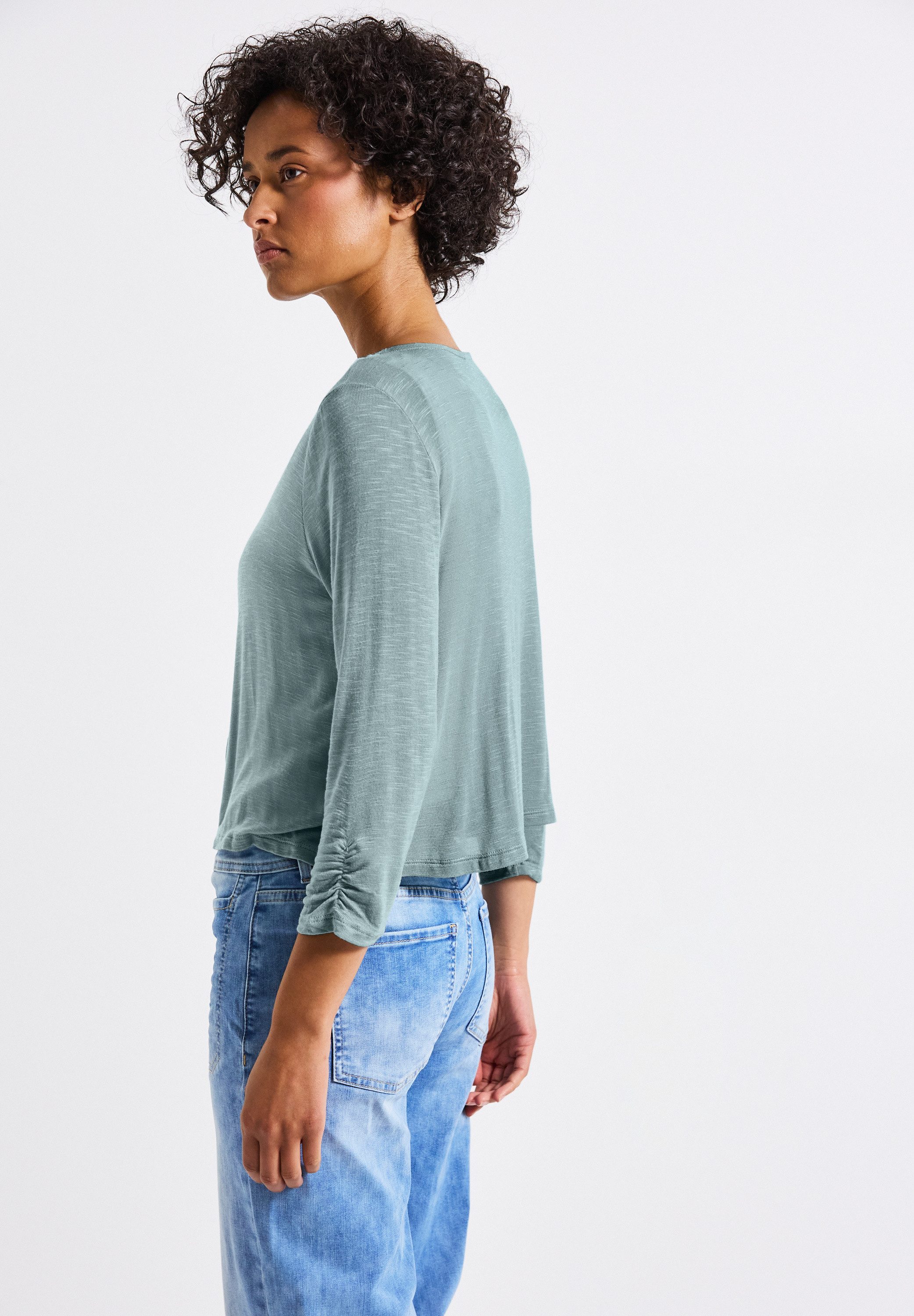 STREET ONE Shirtjasje Style Suse met 3/4-mouwen