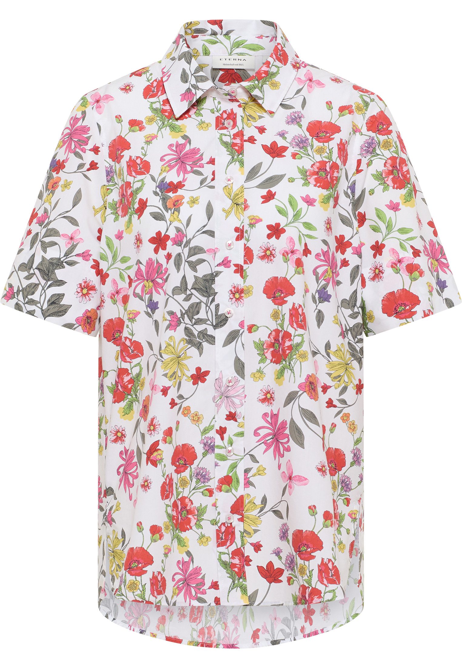 Eterna Overhemdblouse Loose fit EASY IRON (gemakkelijk te strijken)