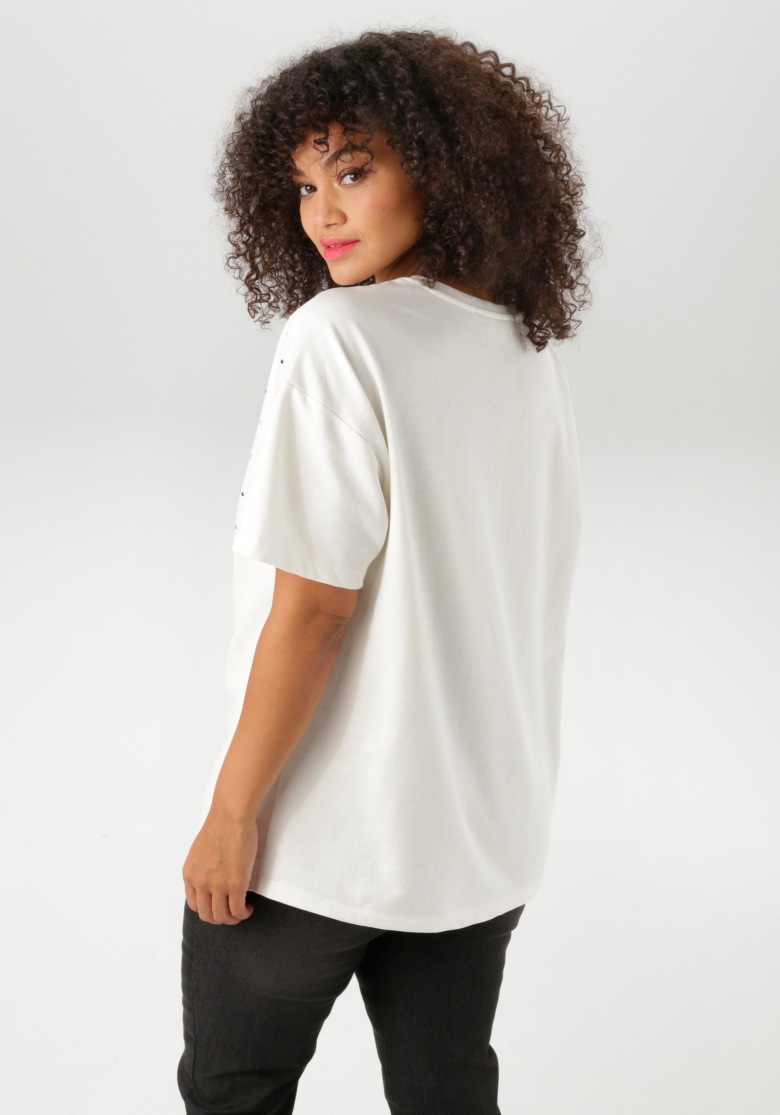 Aniston PLUS Shirt met korte mouwen