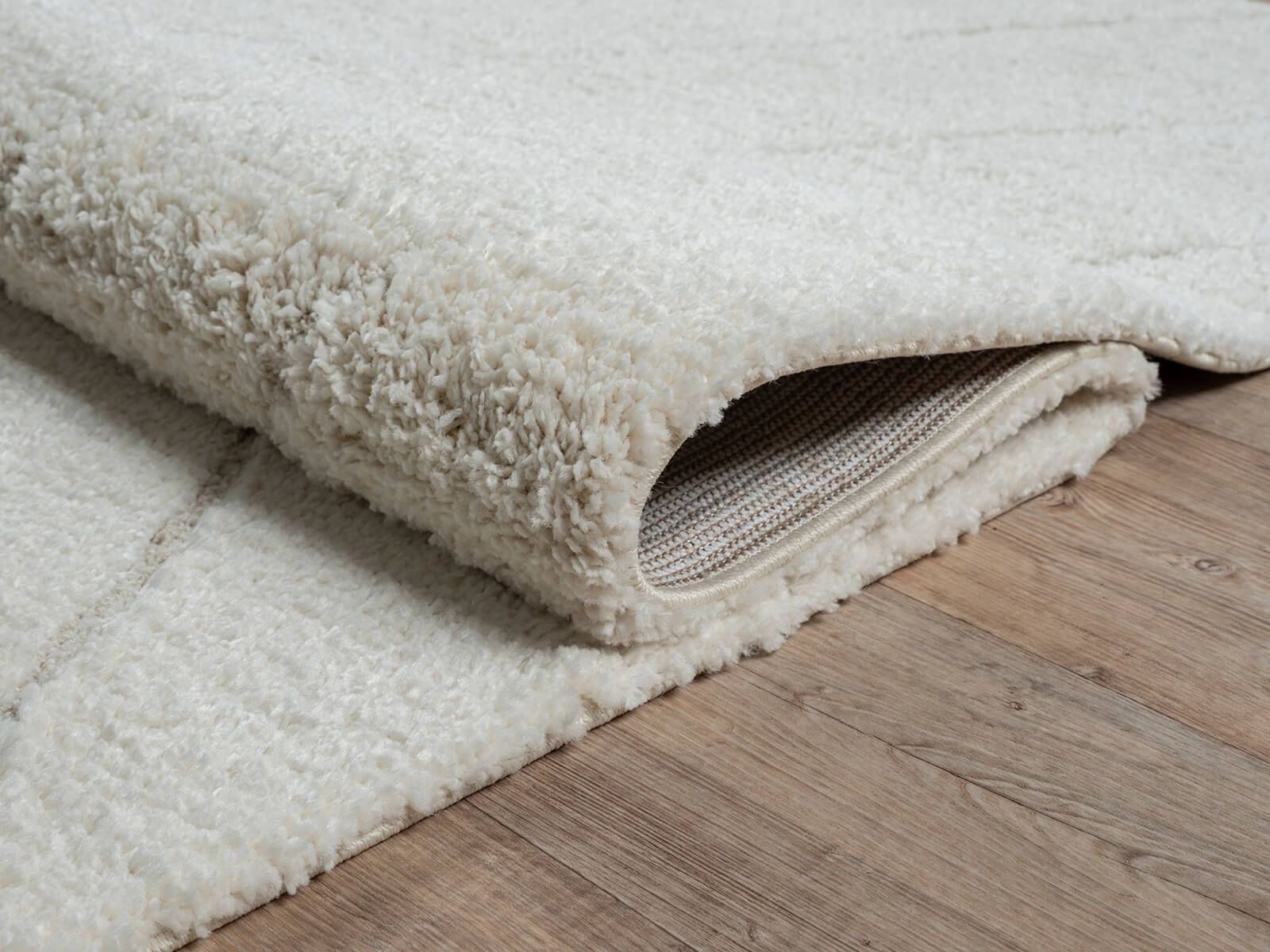 The carpet Vloerkleed Bahar Shaggy Shaggy elegante woonkamer tapijt hoogpolig