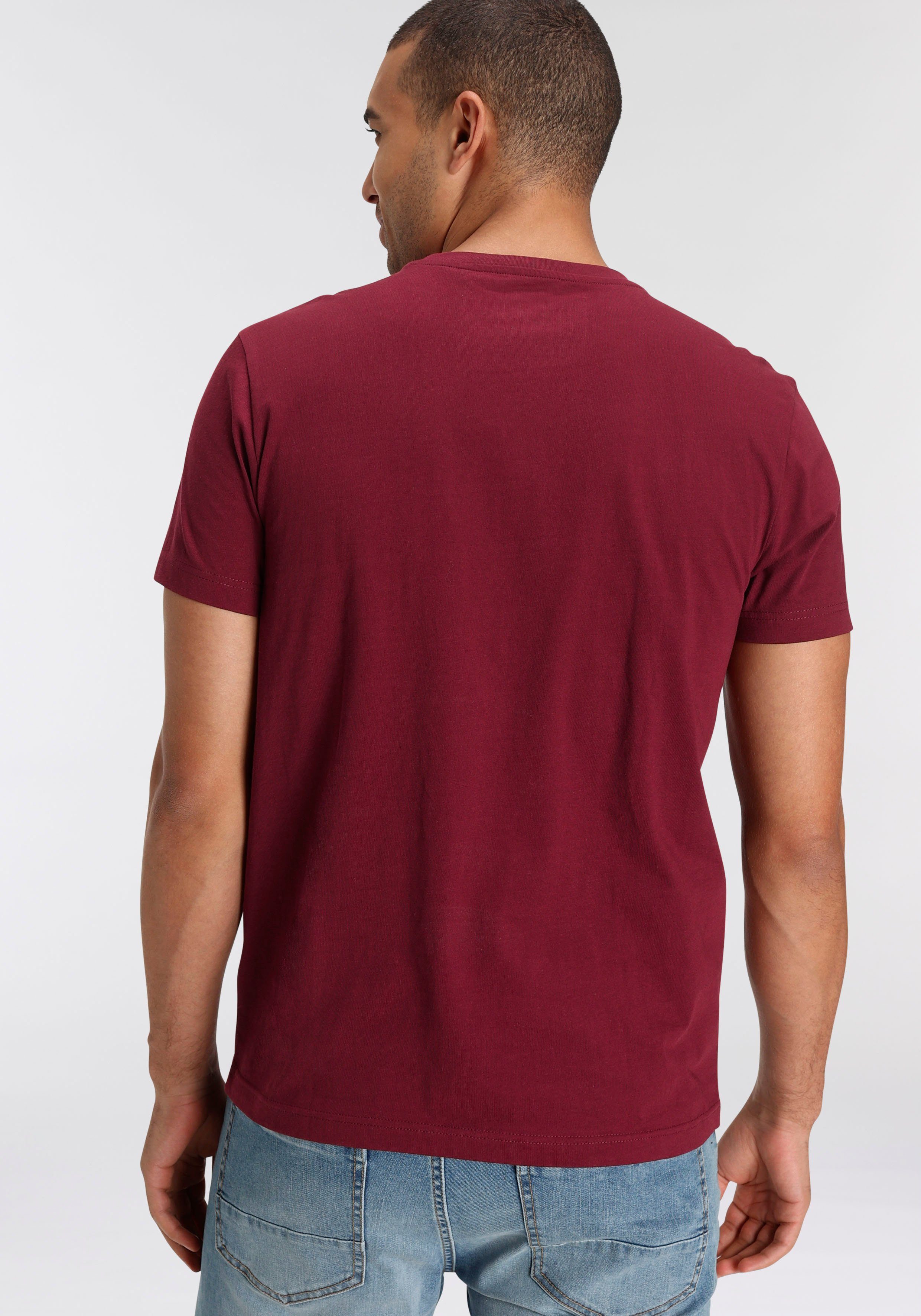 AJC T-shirt losse pasvorm, basic stijl (3-delig, Set van 3)