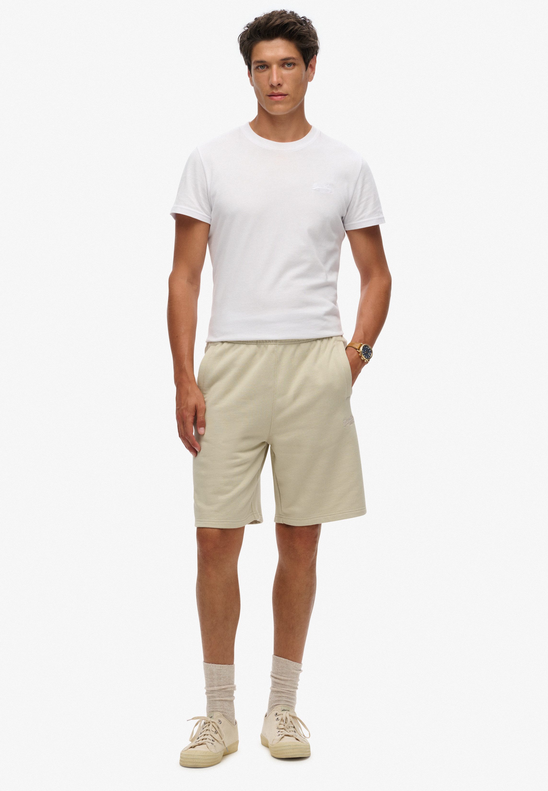 Superdry Jerseybroek SD-ESSENTIAL LOGO JERSEY SHORT UB