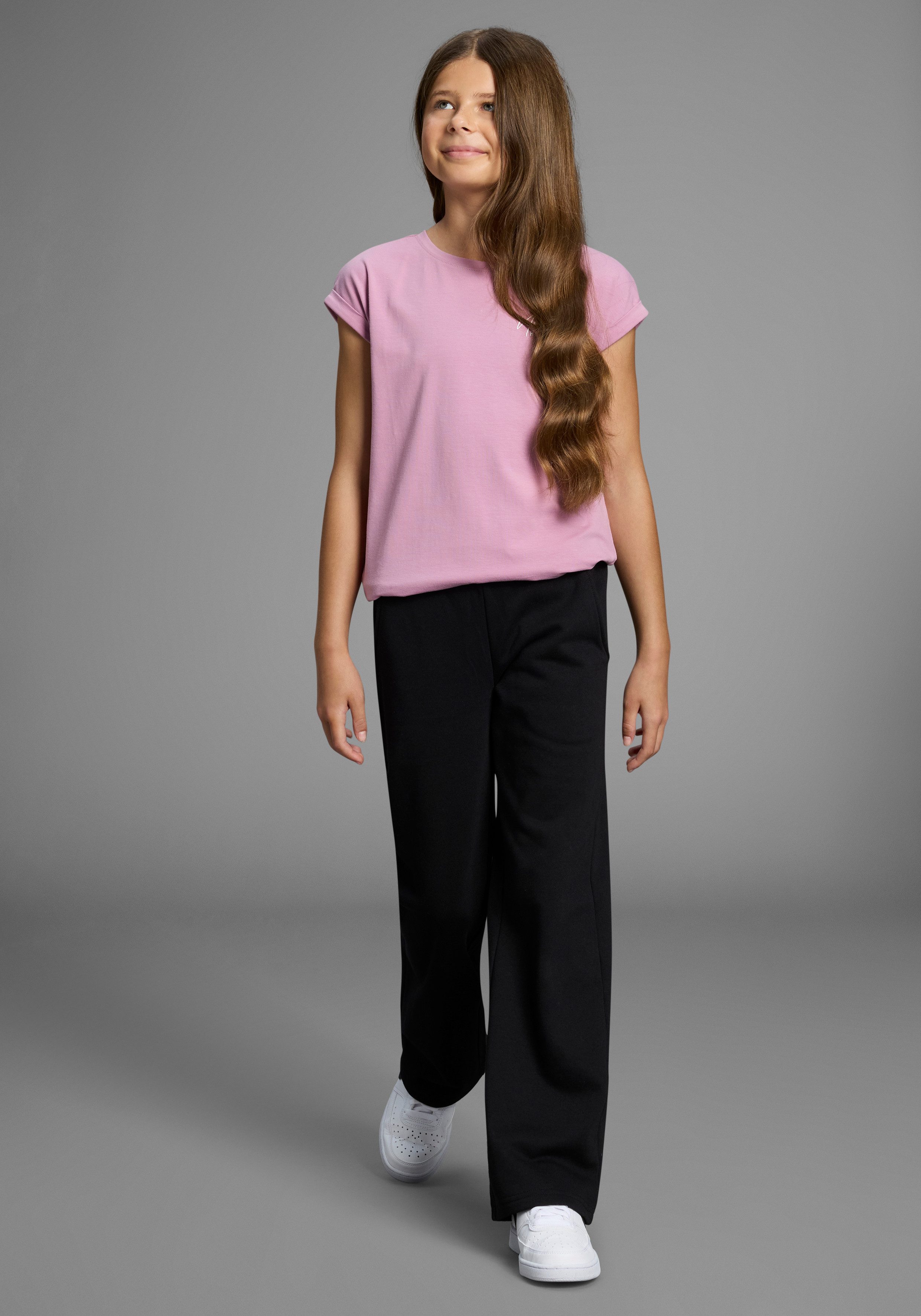 KIDSWORLD Sweatbroek met wijde pijpen