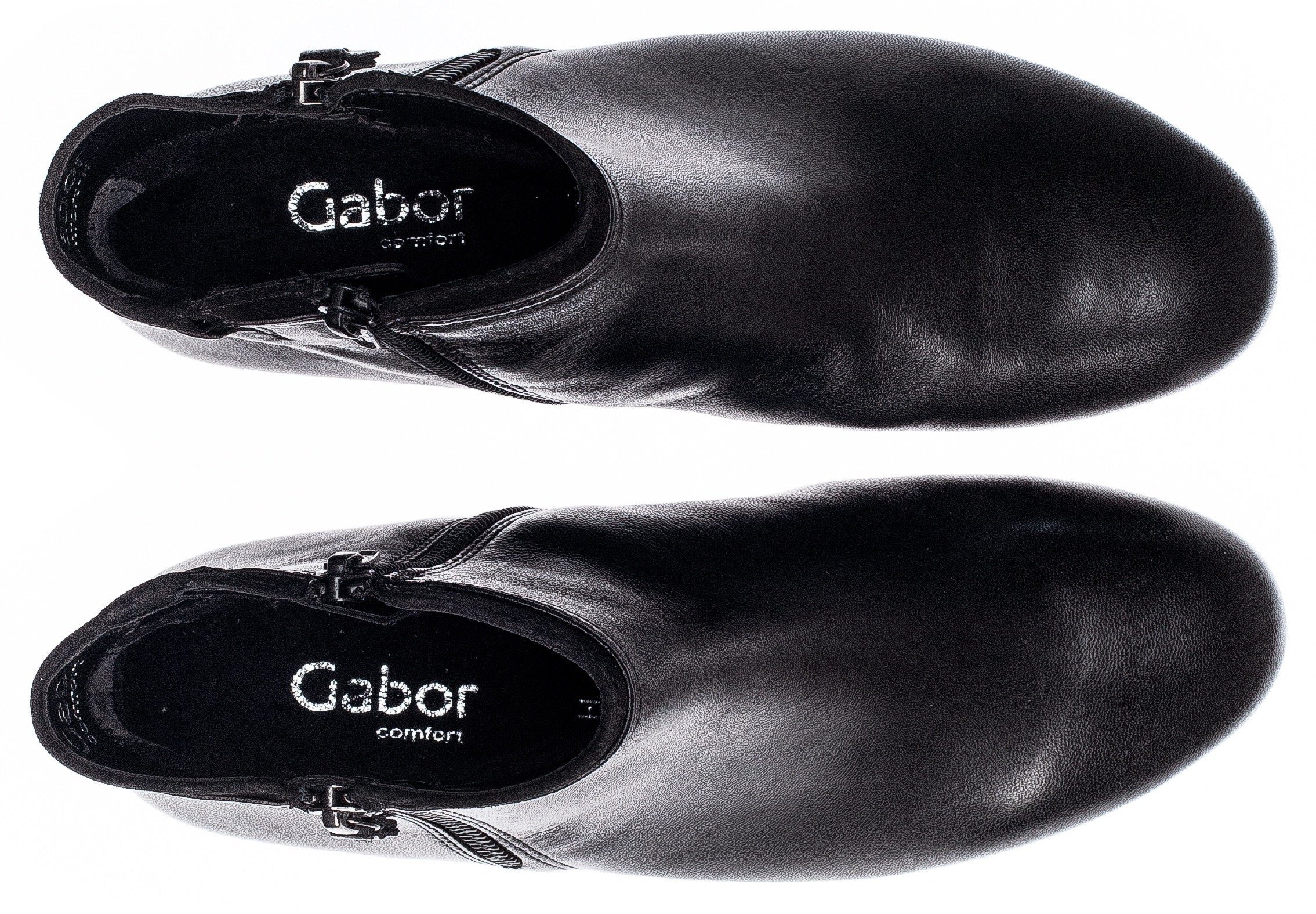Gabor Laarsjes Pisa , blokhak, business schoen, comfortschoen in breedte h (=zeer wijd)