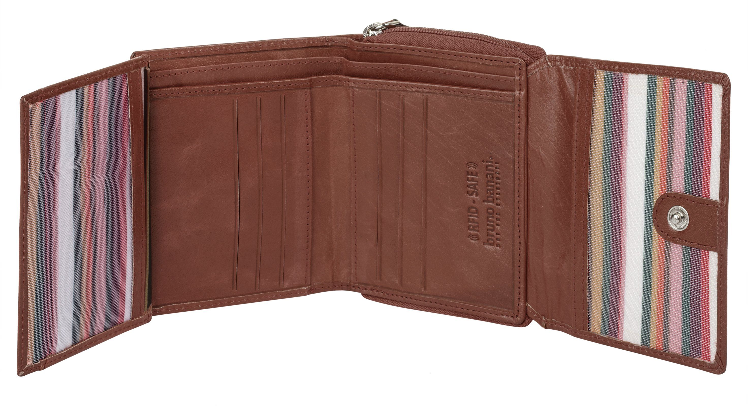 Bruno Banani Portemonnee Mandala echt leder